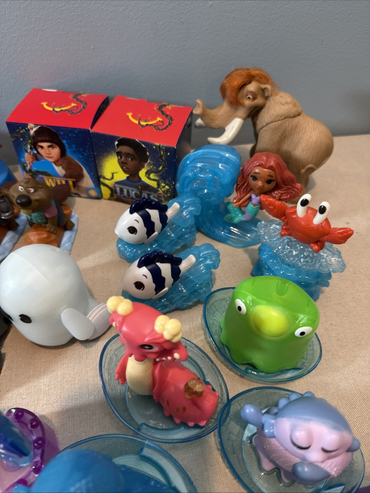 Vintage McDonalds Toys Figures Happy Meal Mixed Sealed Loose Lot of 71