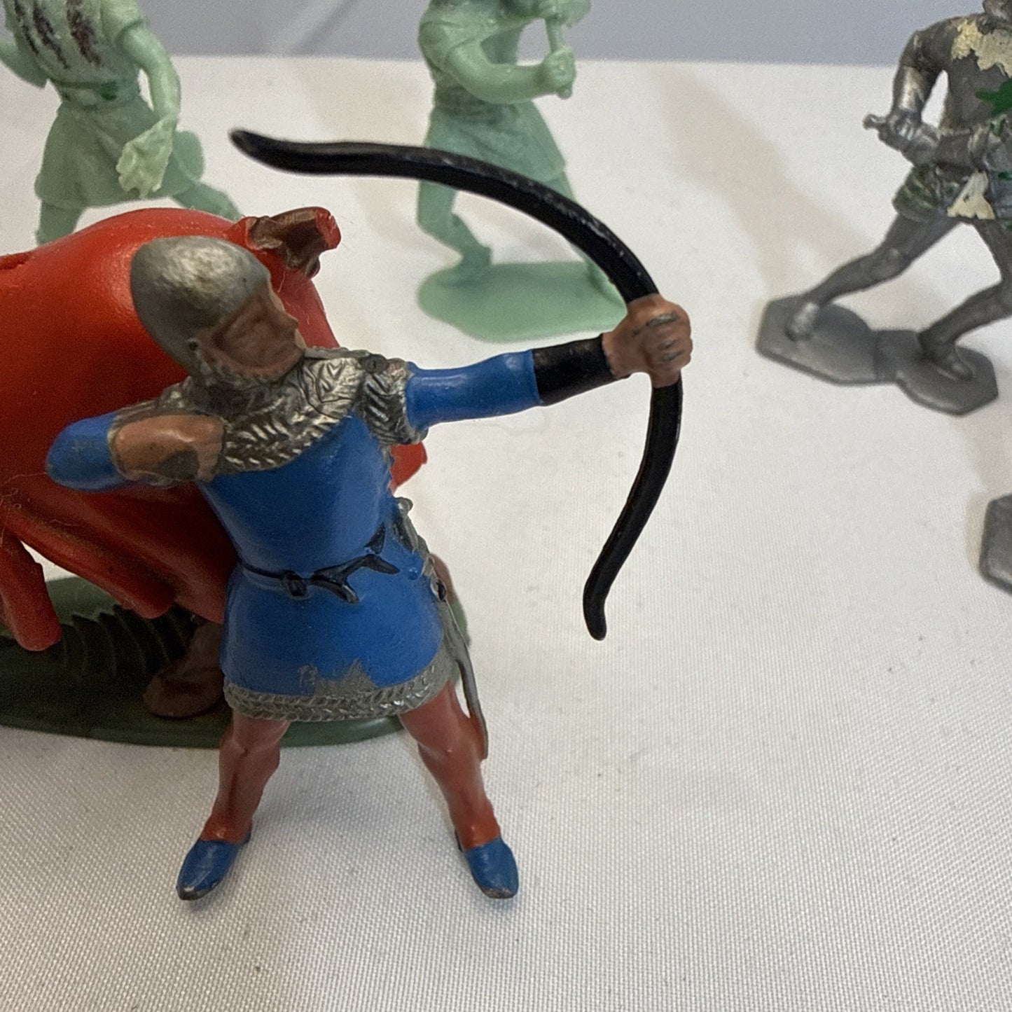 Marx & Britains Medieval Knights Horses Vikings Figures Mixed Lot of 8