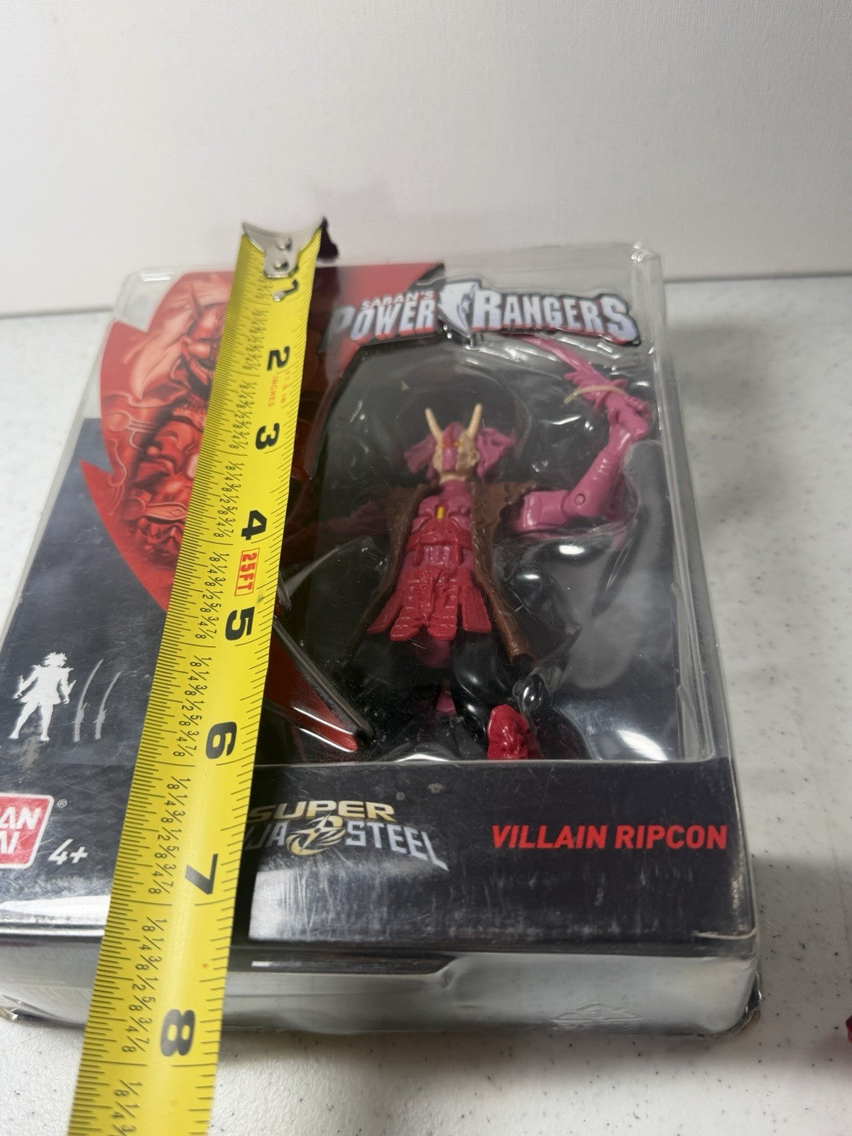 Power Rangers Super Ninja Steel Ripcon Action Figure Bandai New Sealed