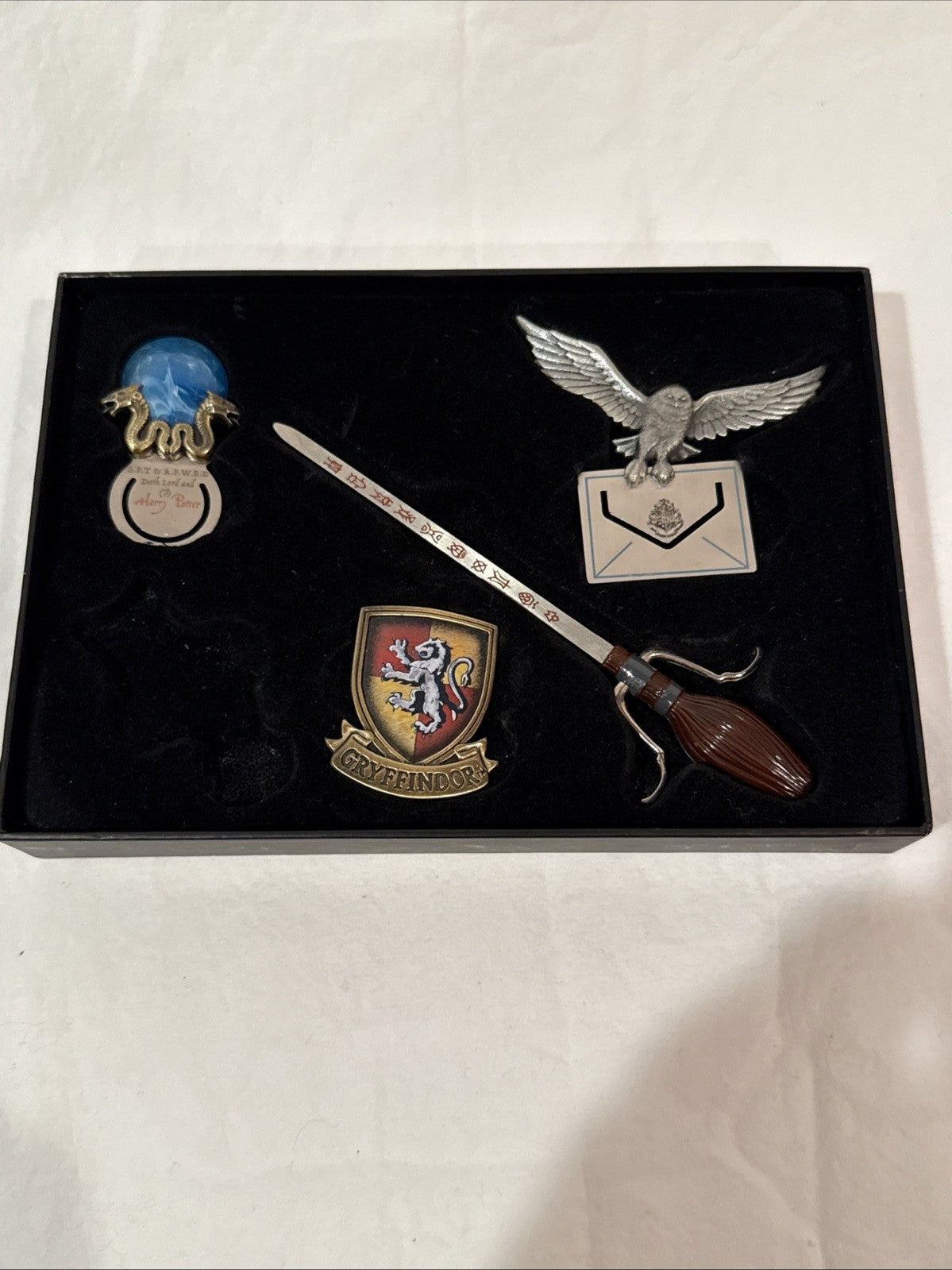 Harry Potter Metal Bookmark Collection Set 2007 - 4 Of 5 - Missing 1