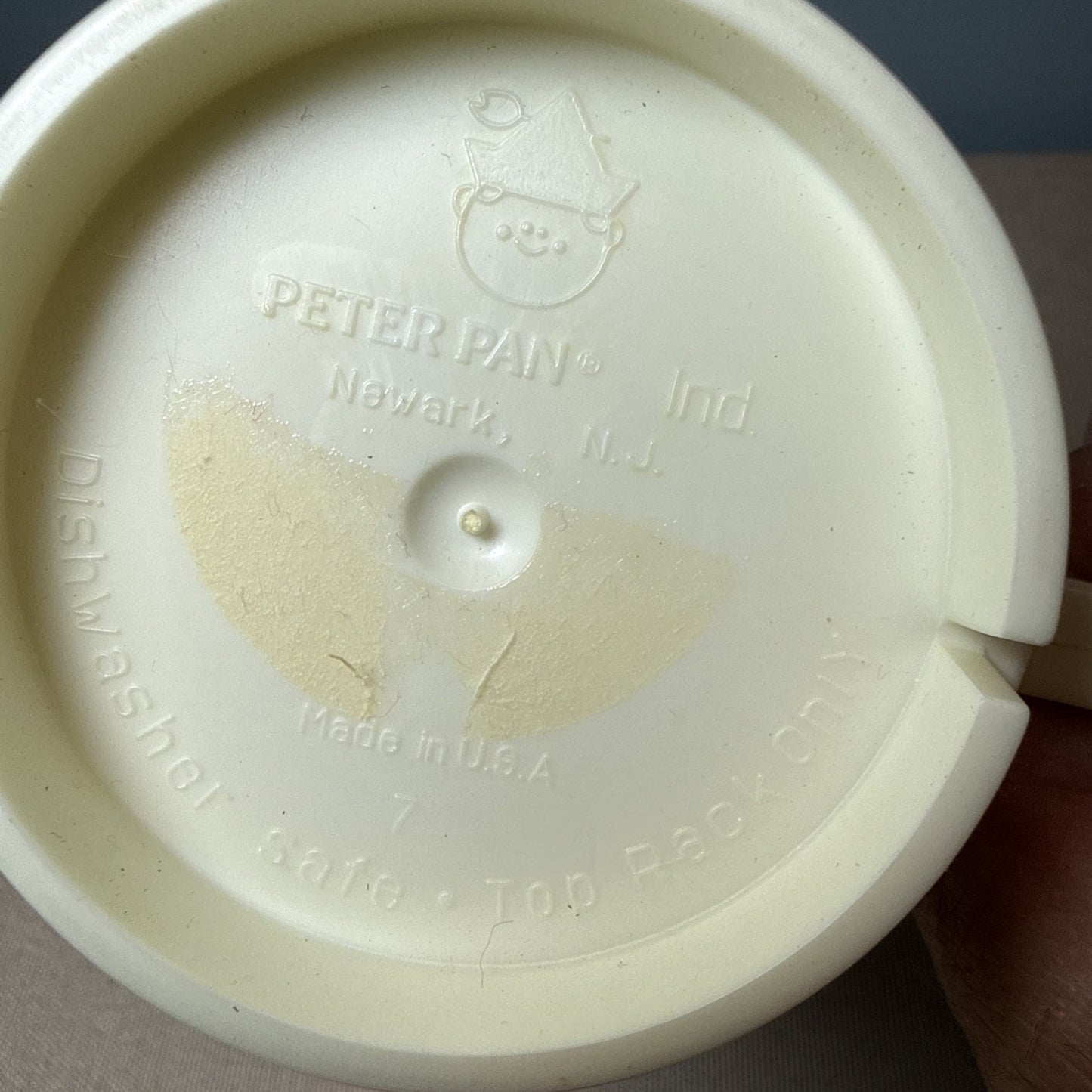 Teenage Mutant Ninja Turtles Peter Pan Plastic Cup 1989 Mirage Studios USA