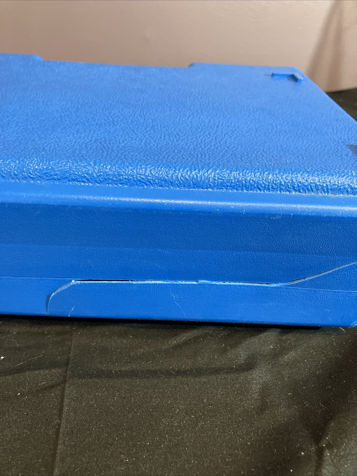 Vintage LEGO Carrying Case Blue Storage Box 1983 Hard Plastic