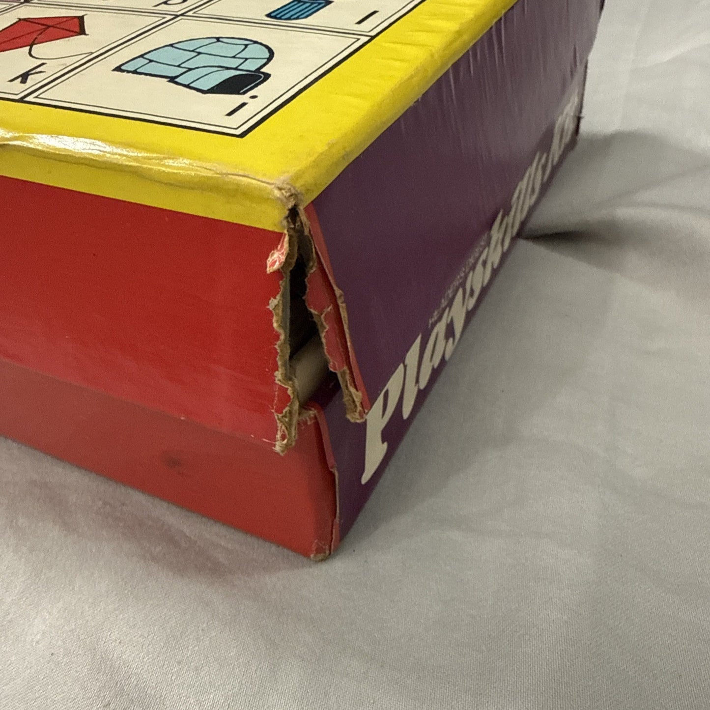 Kid's Toy "PlaySkills Kit" Original Storage Case USA VTG '72 Reader's Digest