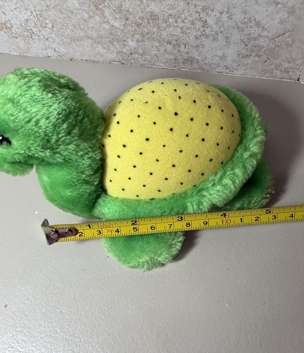 Vintage 1981 Kenner Strawberry Shortcake Tea Time Turtle Plush Apple Dumplin
