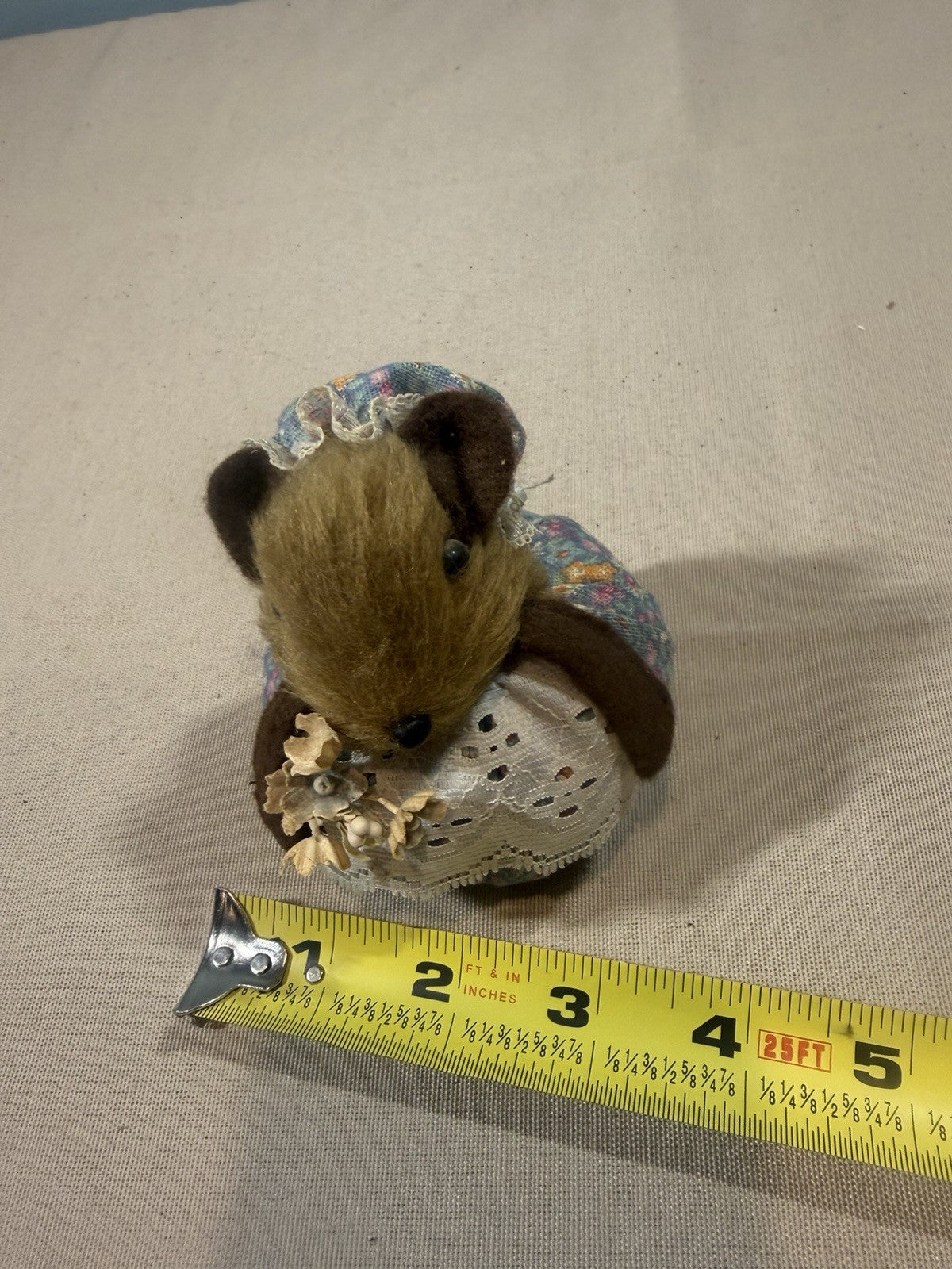 Vintage Eden Lady Mouse Potpourri Holder Beatrix Potter Inspired 1980s