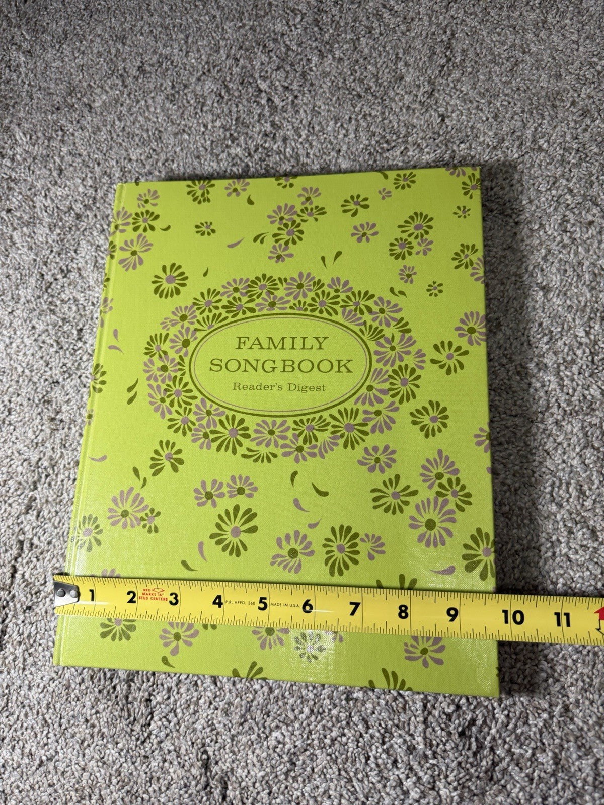 Readers Digest Family Songbook 1969 Hardcover Vintage Music Collection