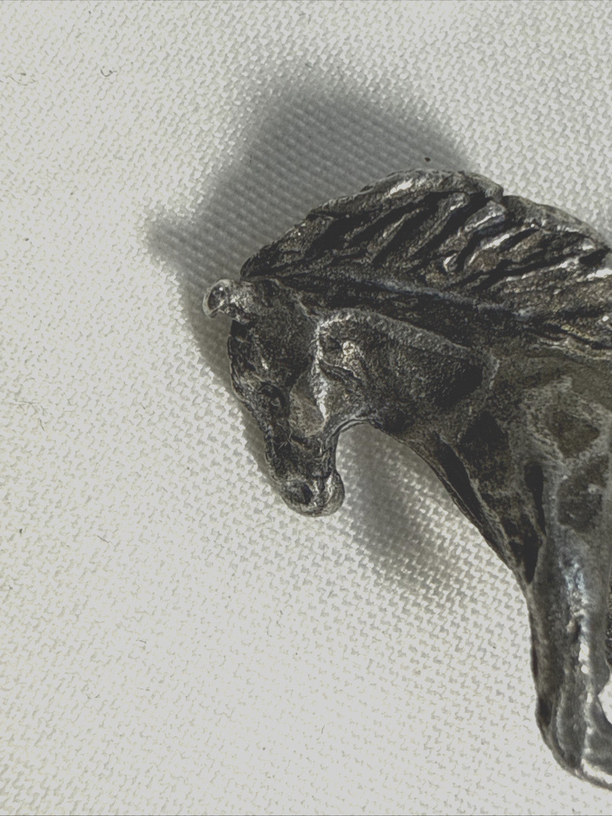 Micro Mini Pewter Model Horse Figurine 1.5 inch Must Have Horse Collectible