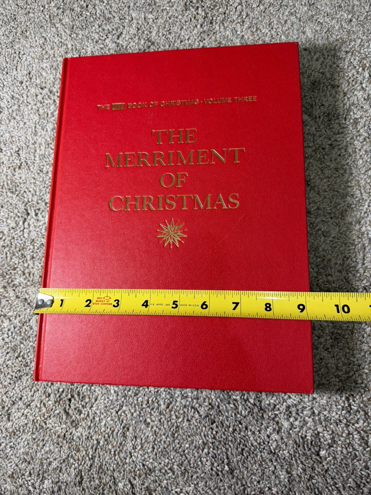 Vintage 1963 Time Life Book of Christmas 3 Volume Set Hardcover