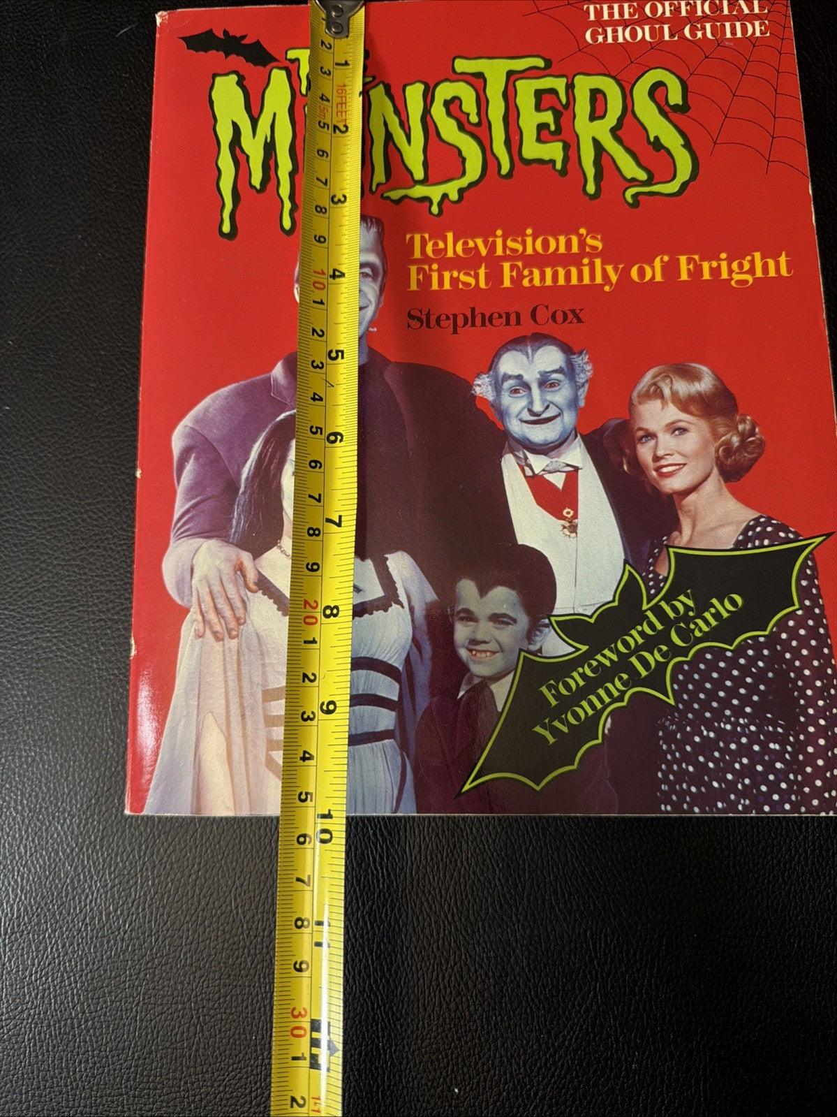 The Munsters TV First Family Fright Official Ghoul Guide Stephen Cox 1989 Book