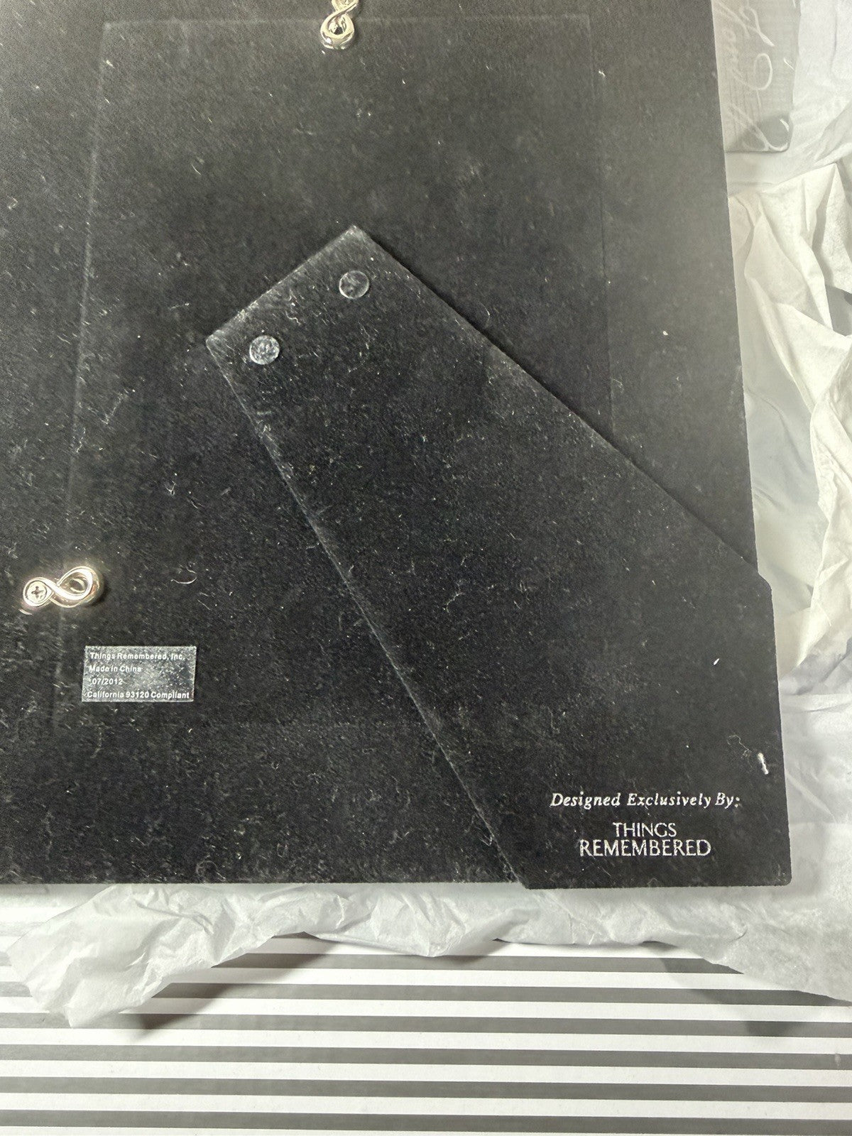 Things Remembered Teacher Picture Frame Henry Adams Quote Boxed New 2012 8.5"x9"