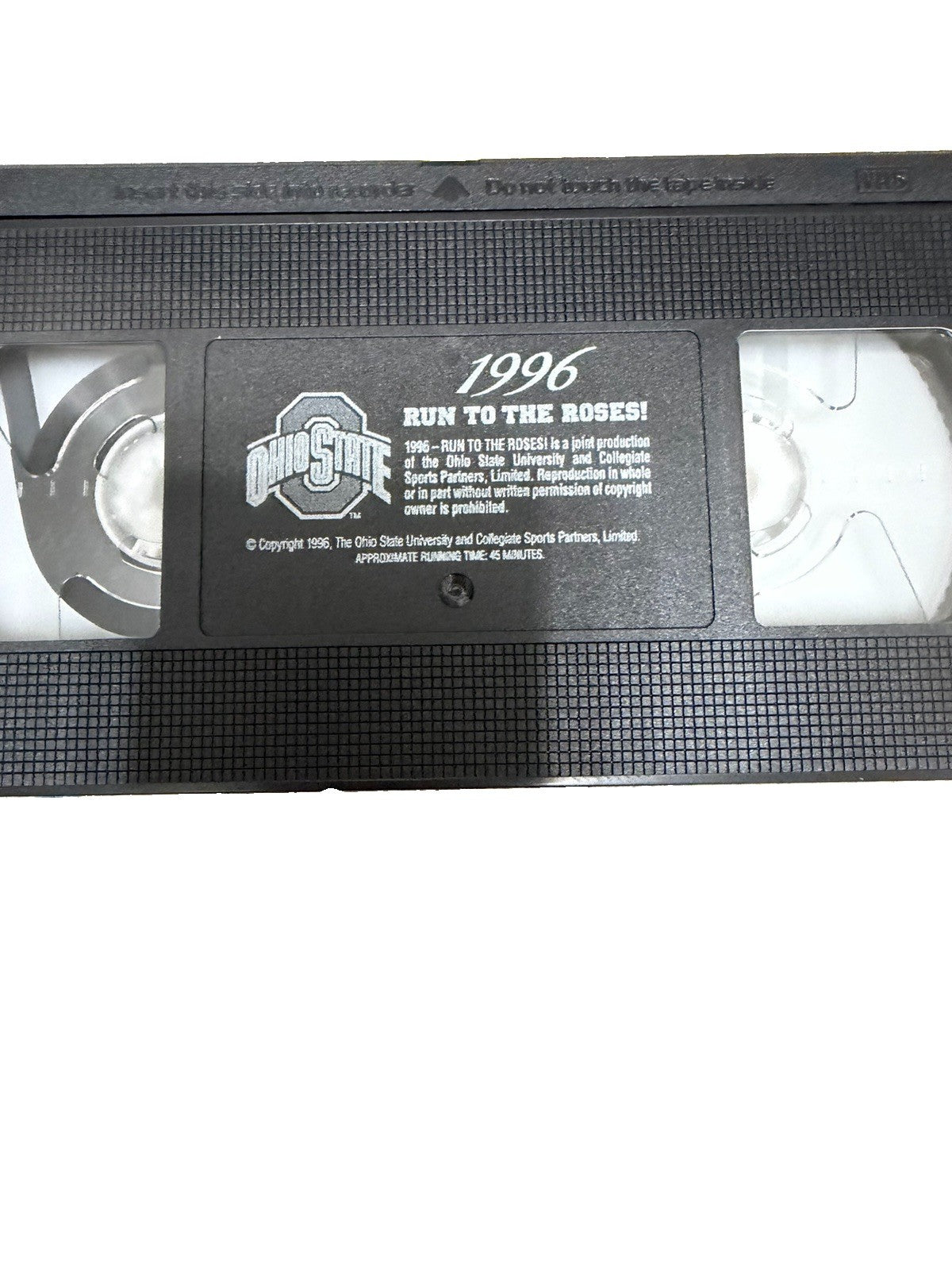 Vintage 1996 Ohio State Buckeyes Run to the Roses VHS Tape John Cooper Big Ten