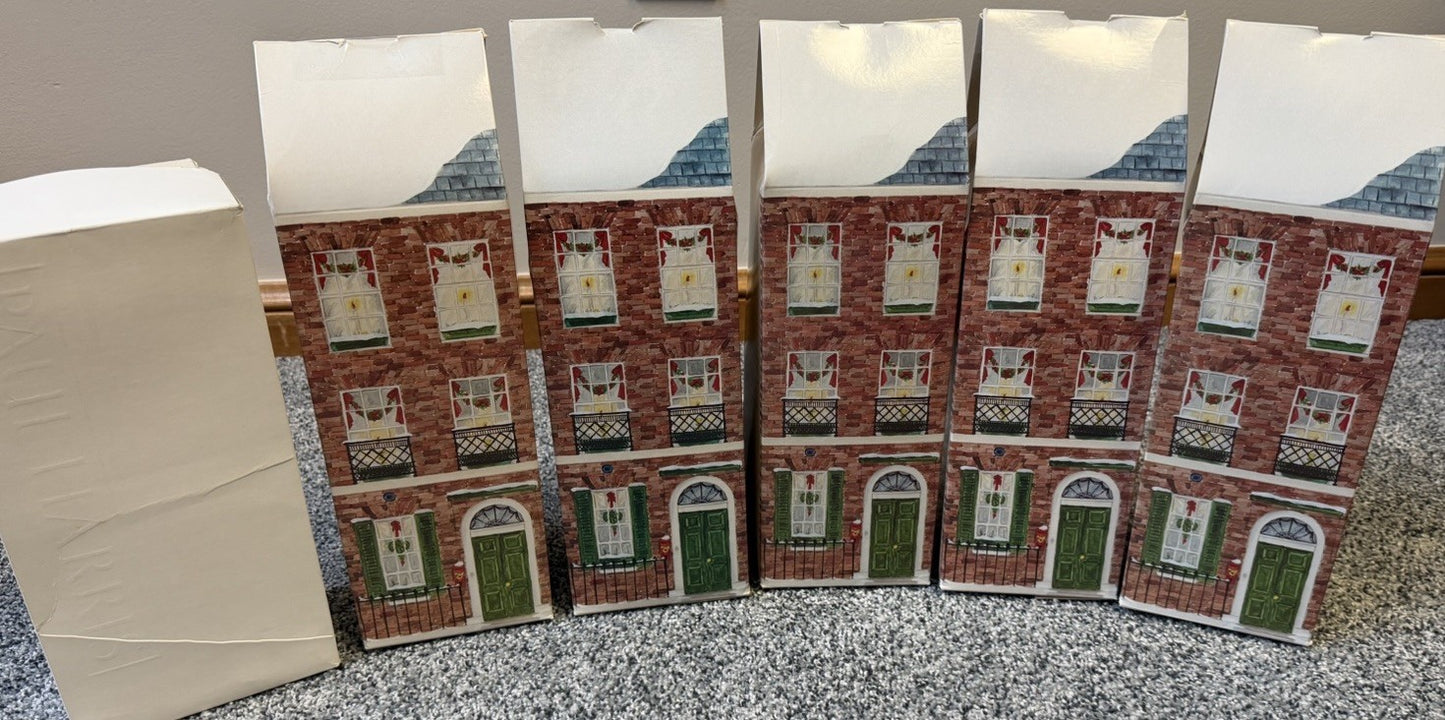 Vintage Byers Choice The Carolers Christmas Figurines Set of 6 w/ Holiday Boxes