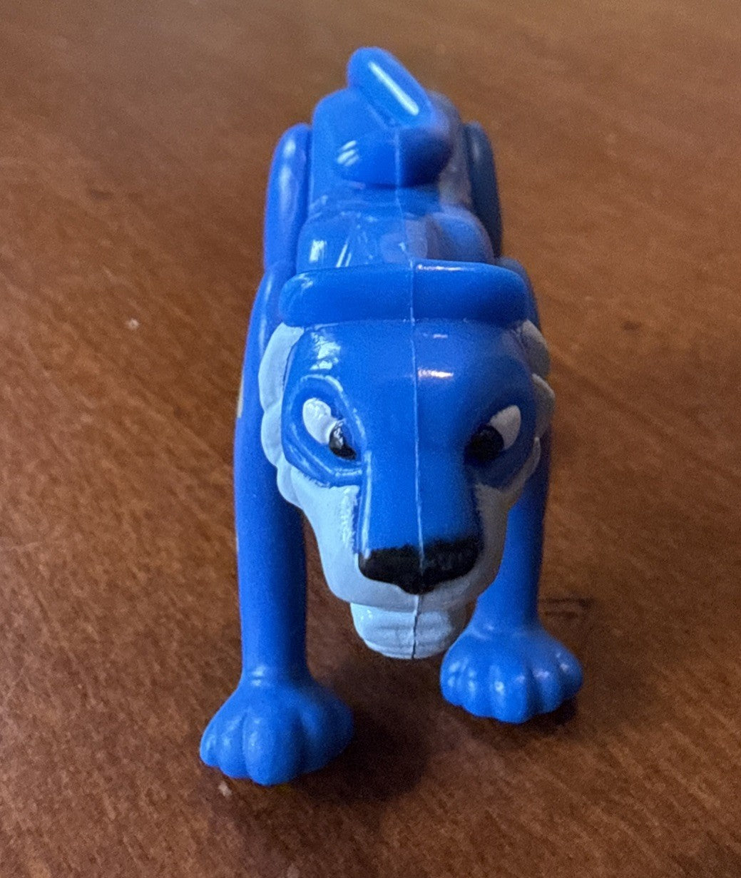 1998 White Castle Promo Toy Blue Cheetah Namkung Meal Toy Collectible