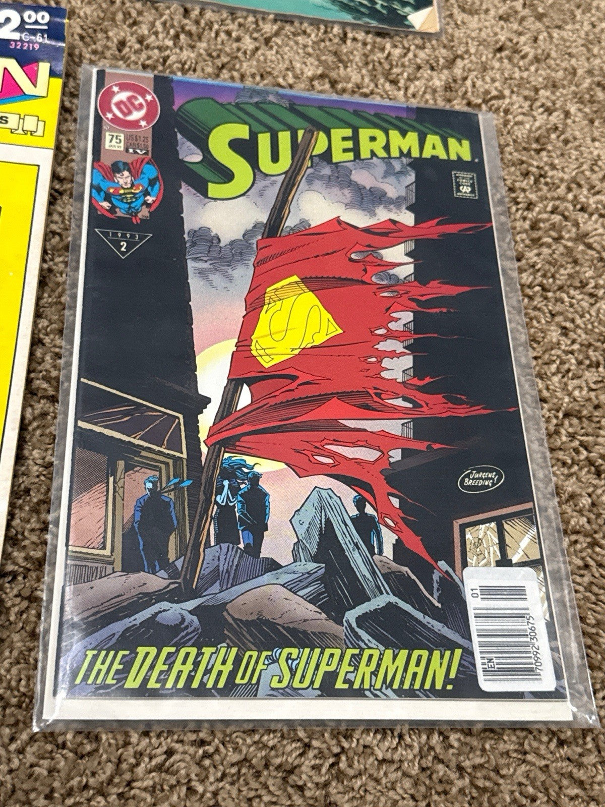 Vintage Superman DC Comics Lot Of 6 Silver Bronze Modern 195 204 352 439 C-61 75