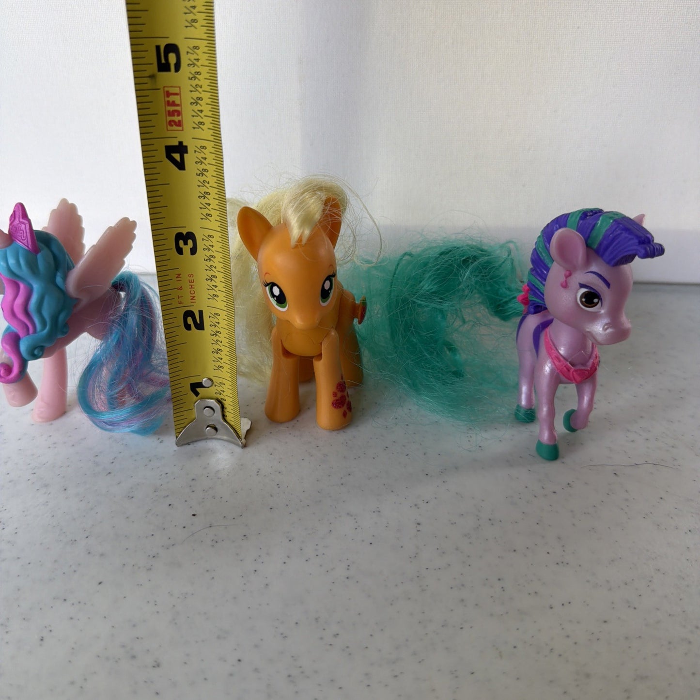 My Little Pony G4 G5 Mixed Pony Lot Izzy Moonbow Applejack Pinkie Pie Brushable