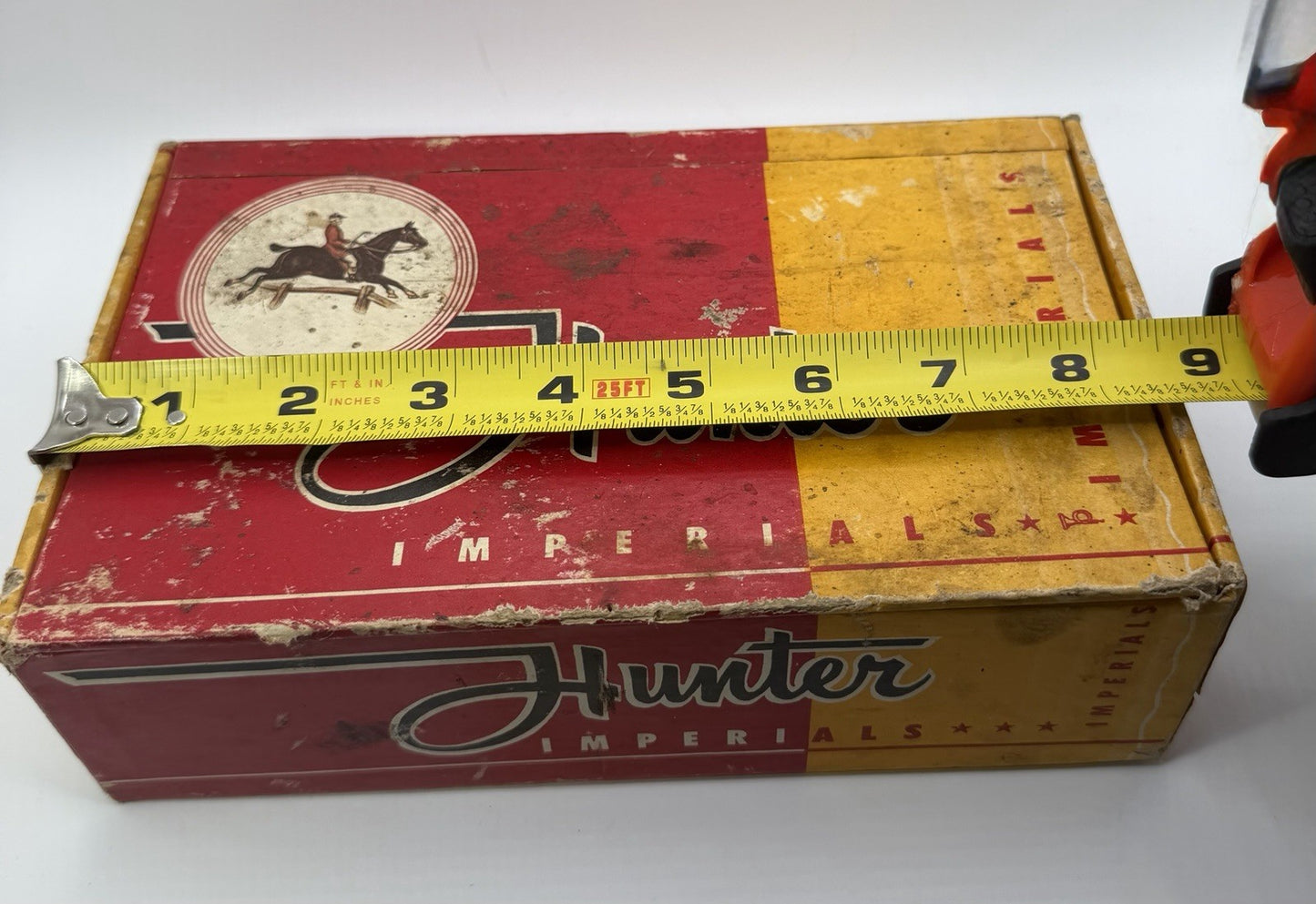 Hunter Cigar Box Vintage Jno H Swisher & Son Inc Factory 628 Alabama