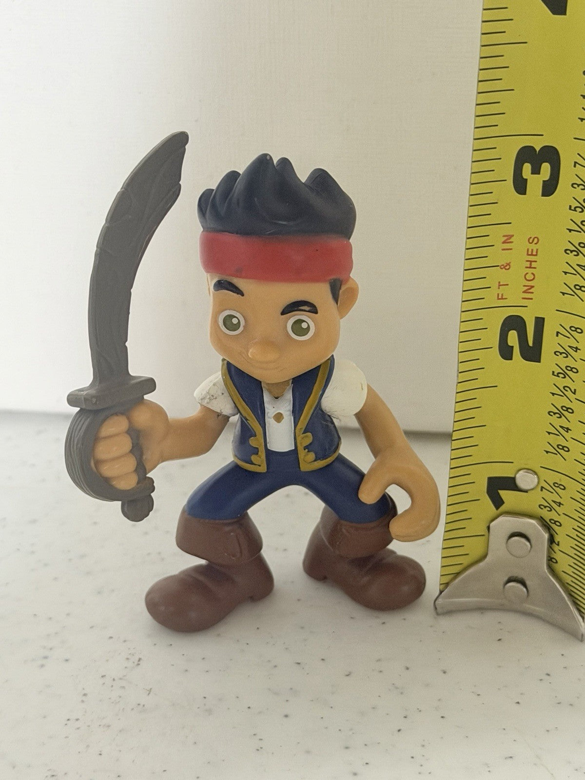 Disney Fisher Price Jake Never Land Pirates 3 Inch Jake Figure with Sword Toy
