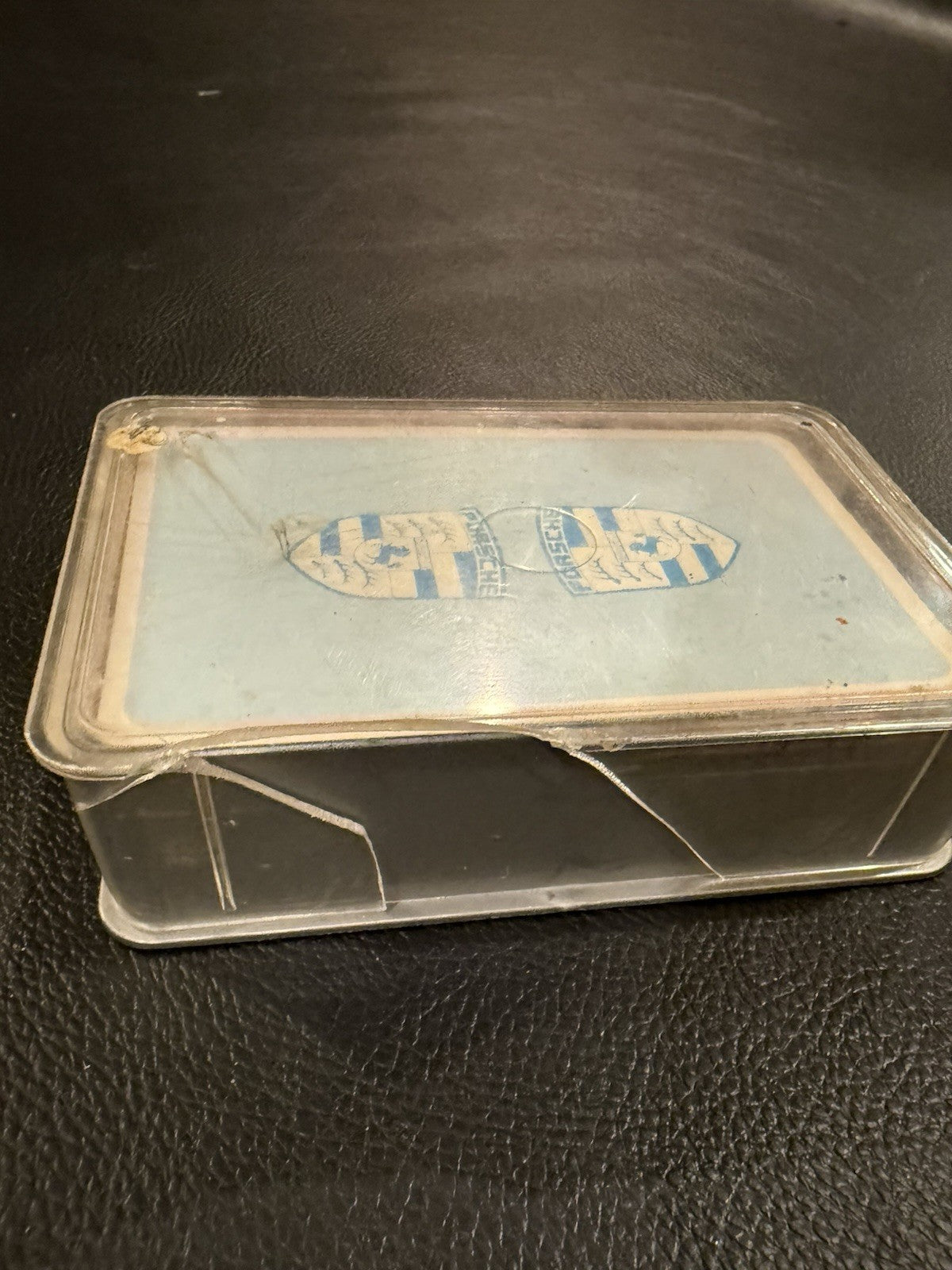 Vintage FX Schmid Porsche Quartett Card Game # 52820 Complete Auto Cards Germany