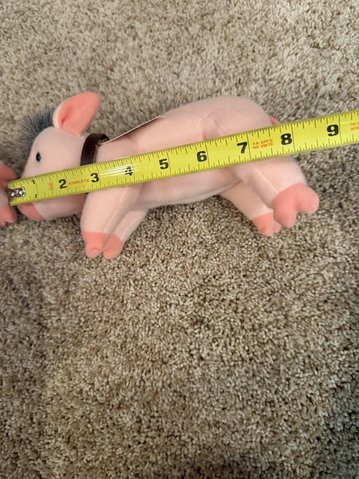 Vintage Babe Gallant Pig Gund Plush Animal Pig Sheep Ducks Dogs Farm Lot of 6