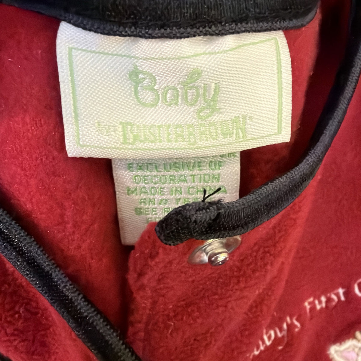 Babys First Christmas Little Me Gymboree Holiday Outfit Headwrap Bean Bag Lot