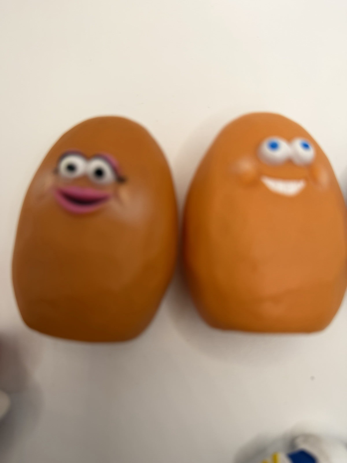 Vintage 1988 McDonalds McNugget Buddies Police Pilot Figures Happy Meal Lot of 2