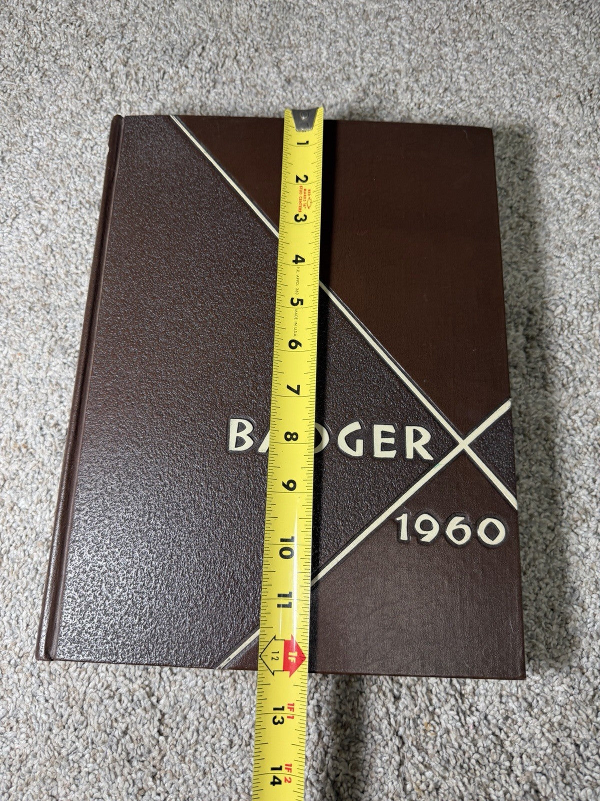 1960 University of Wisconsin Madison Yearbook Badger Book Vintage