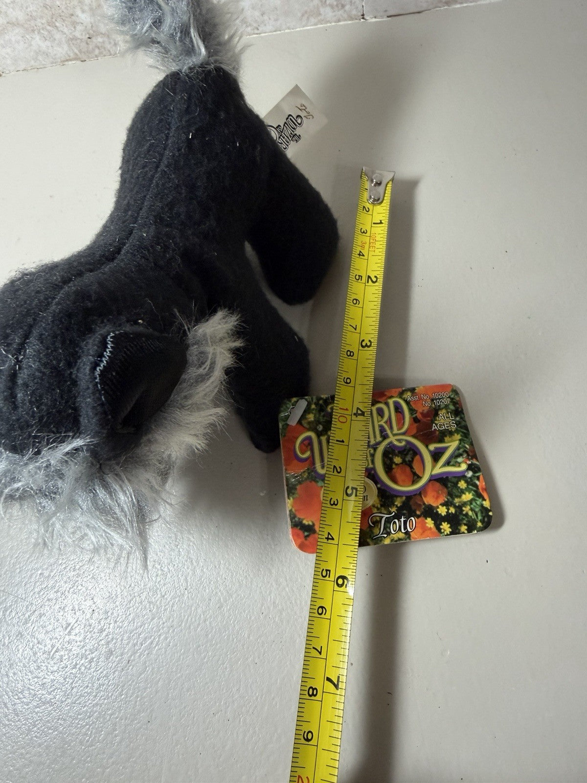 Vintage 1998 Wizard of Oz Toto The Merry-O Collection Plush Toy New with Tags