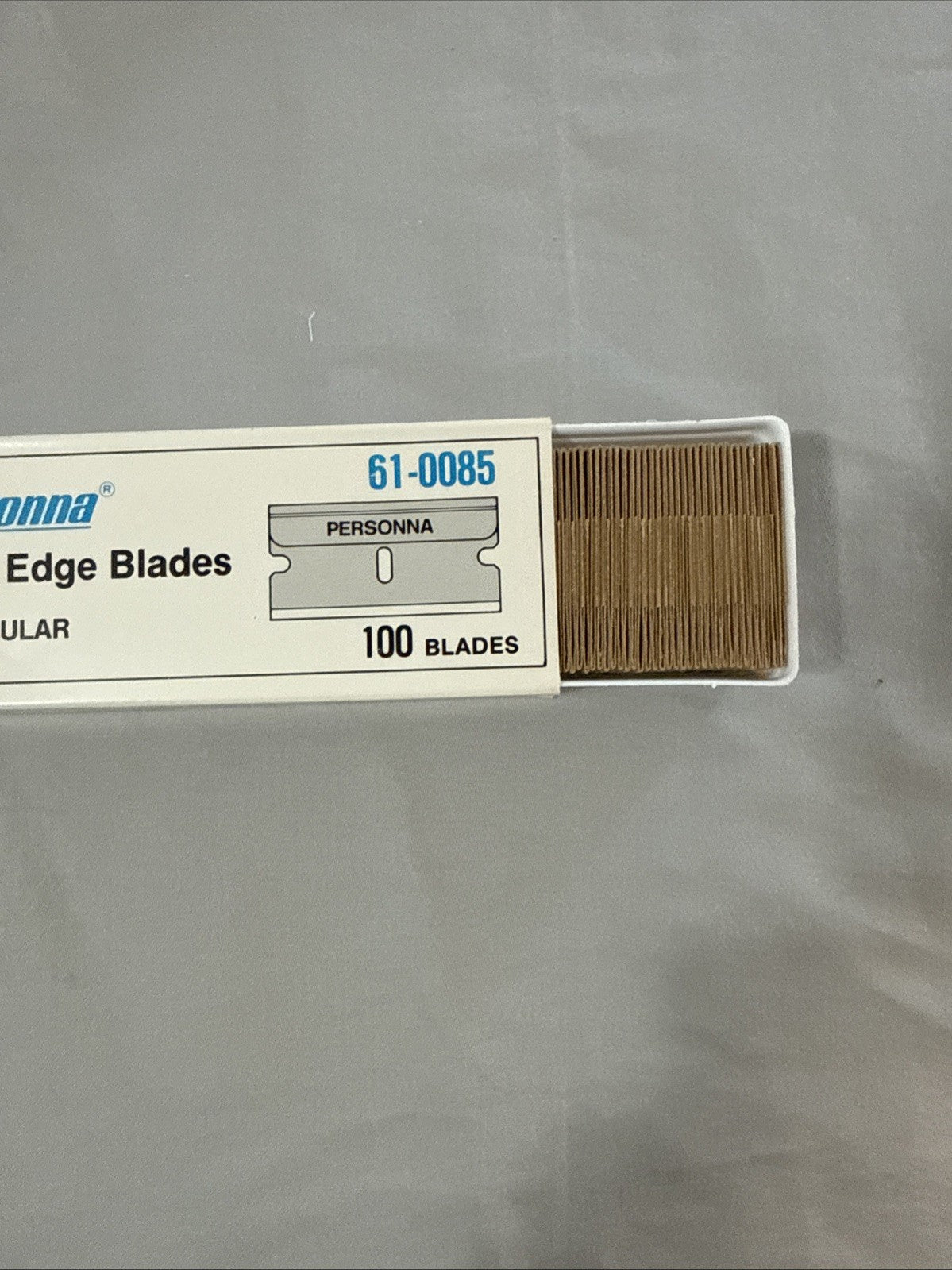 Personna Single Edge Razor Blades .009 Professional Use, 5 Pack, 500 Count