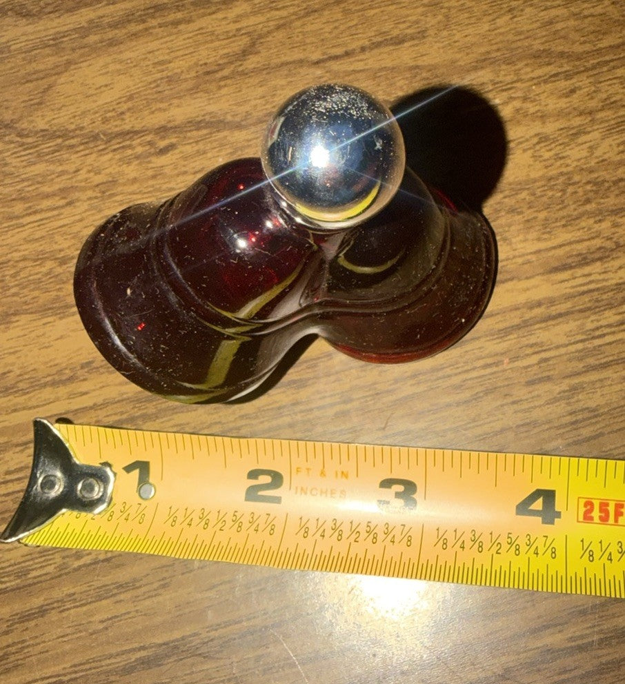 Vintage Avon Christmas Bells Topaz Cologne 1974 Full Bottle
