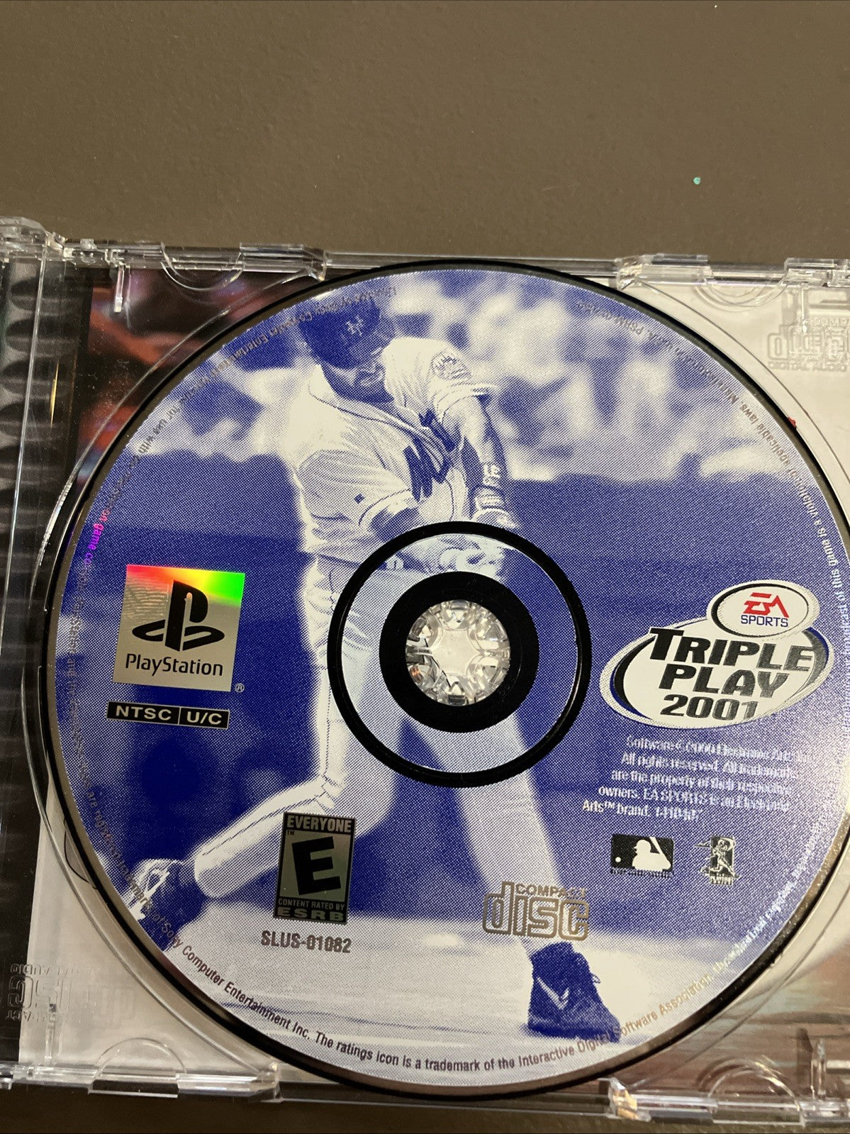 Triple Play Baseball 2001 Sony PlayStation PS1 Complete CIB Disc Manual Case PSX
