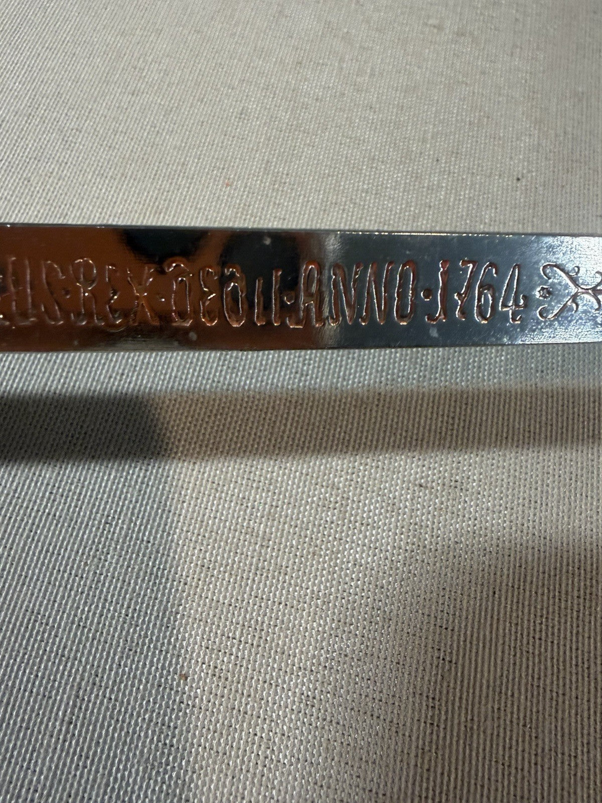 Vintage Stanislaus Augustus Rex 1764 Sword Letter Opener Souvenir Poland 9.5 Inc
