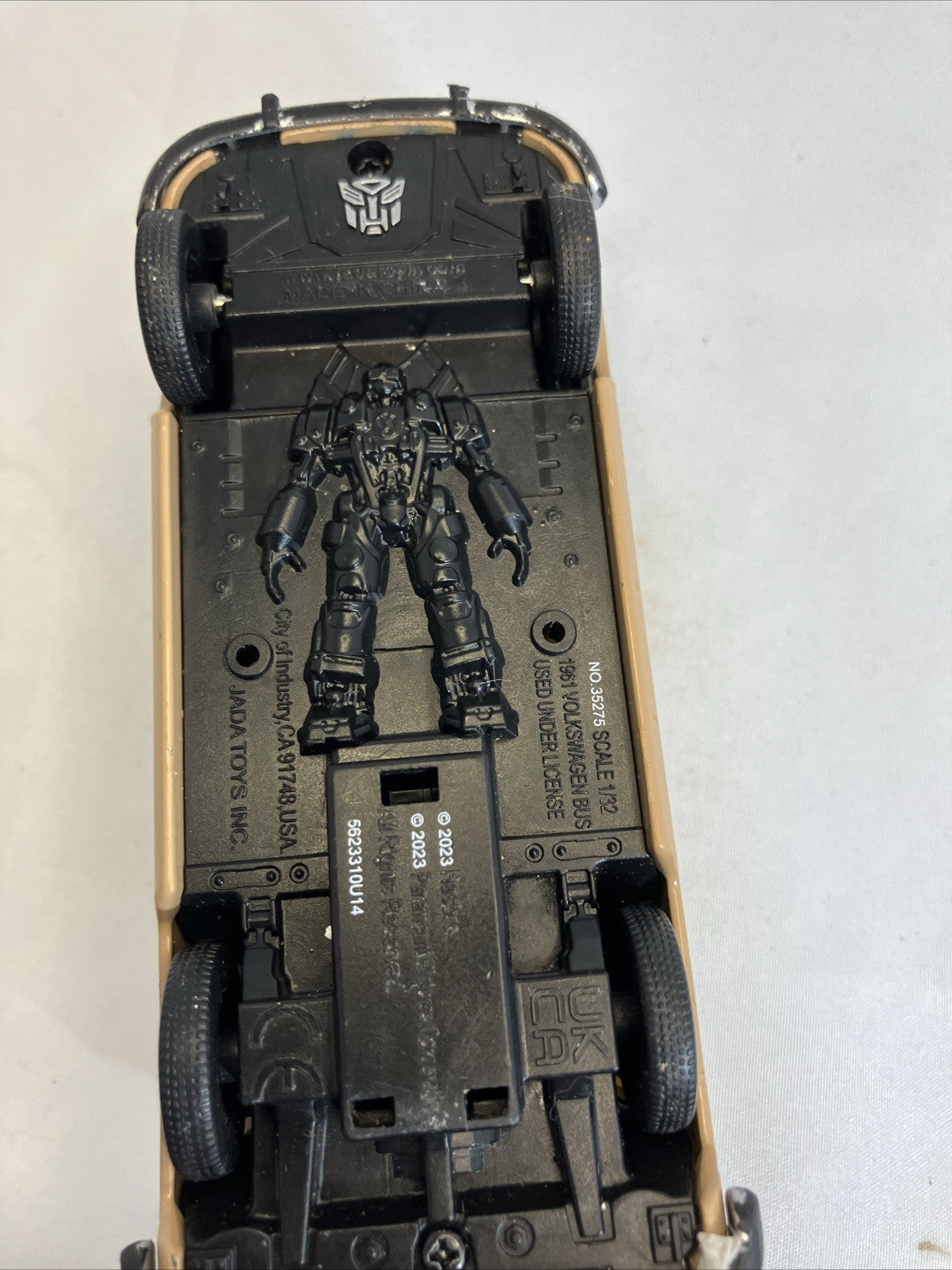 Jada Transformers Wheeljack VW Bus 1:32 Diecast Hollywood Rides