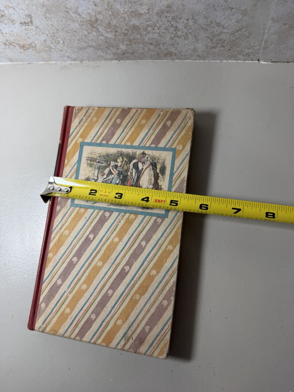 Vintage 1946 Through The Looking Glass Lewis Carroll Random House Tenniel Kredel