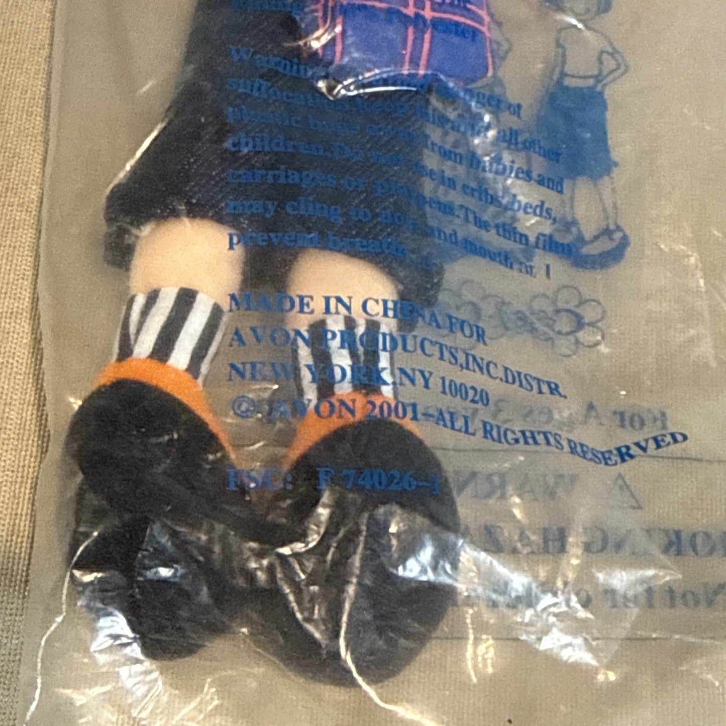 2001 Avon Cool Girls Fashion Doll Cloth Outfit Star Caucasian Vintage 10"