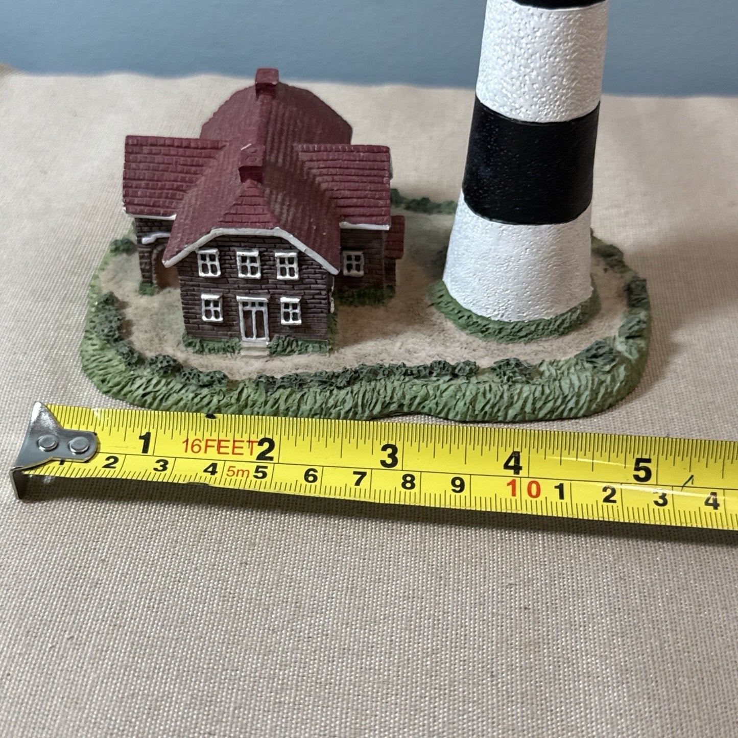 Scaasis Fire Island Lighthouse New York Figurine Collectable Coastal Decor 6"