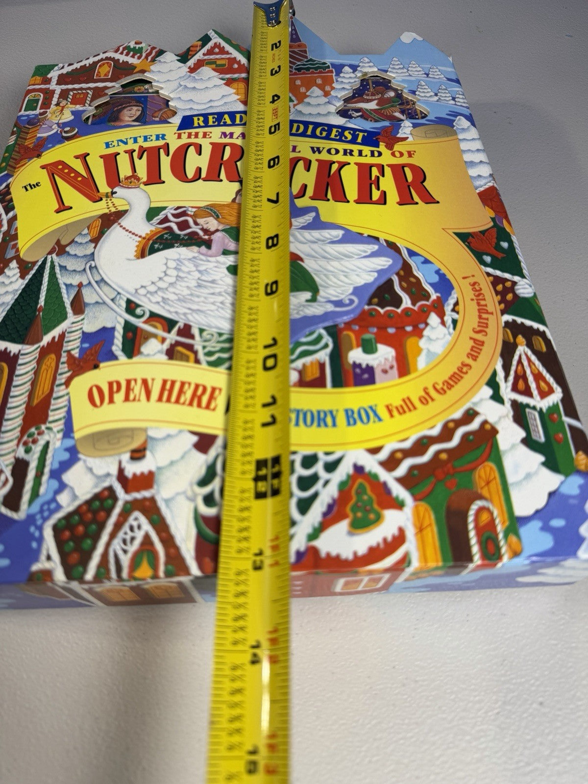 Vintage 1996 Reader's Digest The Nutcracker Interactive Story Box Activity Set