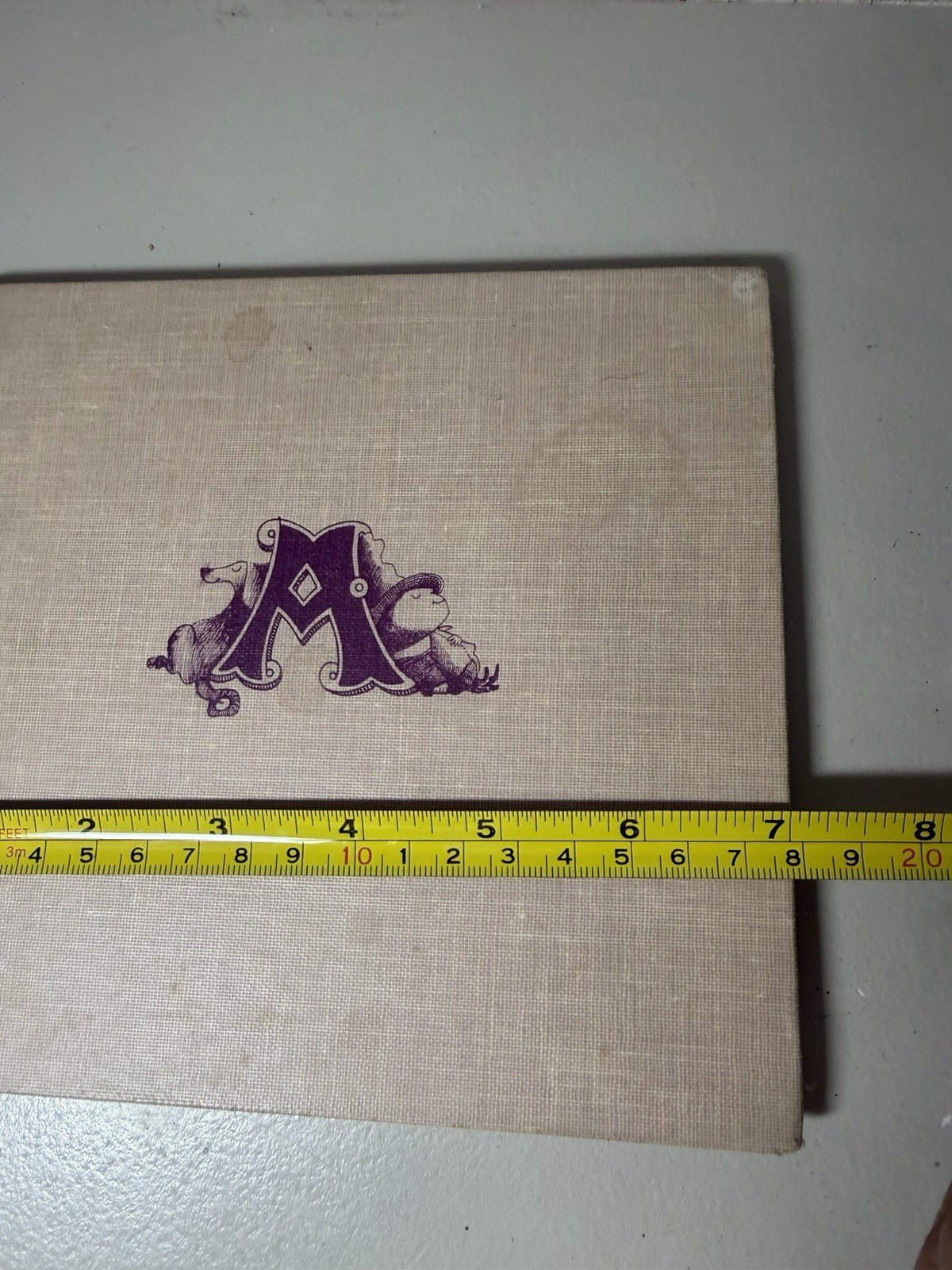 Vintage 1961 A Is For Anything Katharina Barry Childrens Book First Edition ABC