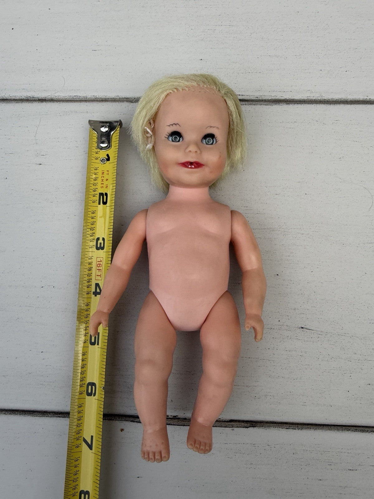Vintage 1964 Suzy Cute Deluxe Reading Doll with Homemade Clothes