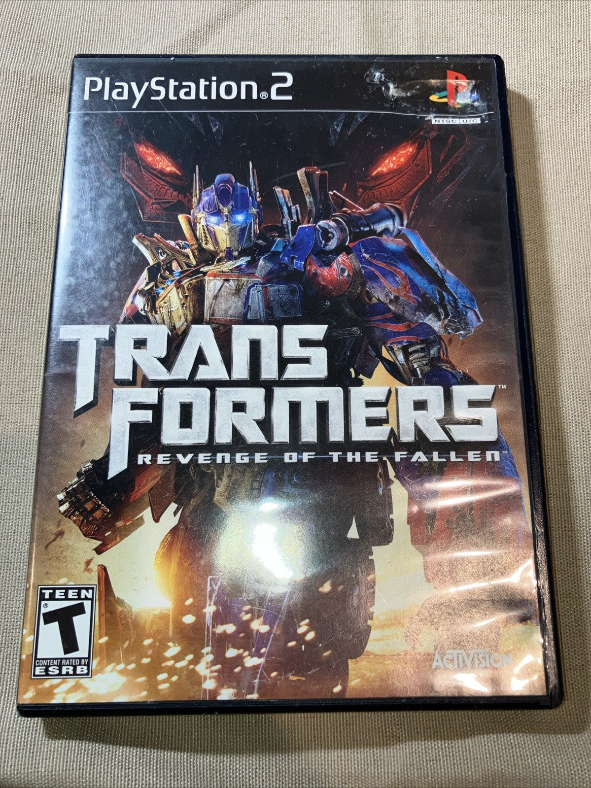 Transformers Revenge Of The Fallen Playstation 2 PS2 Game