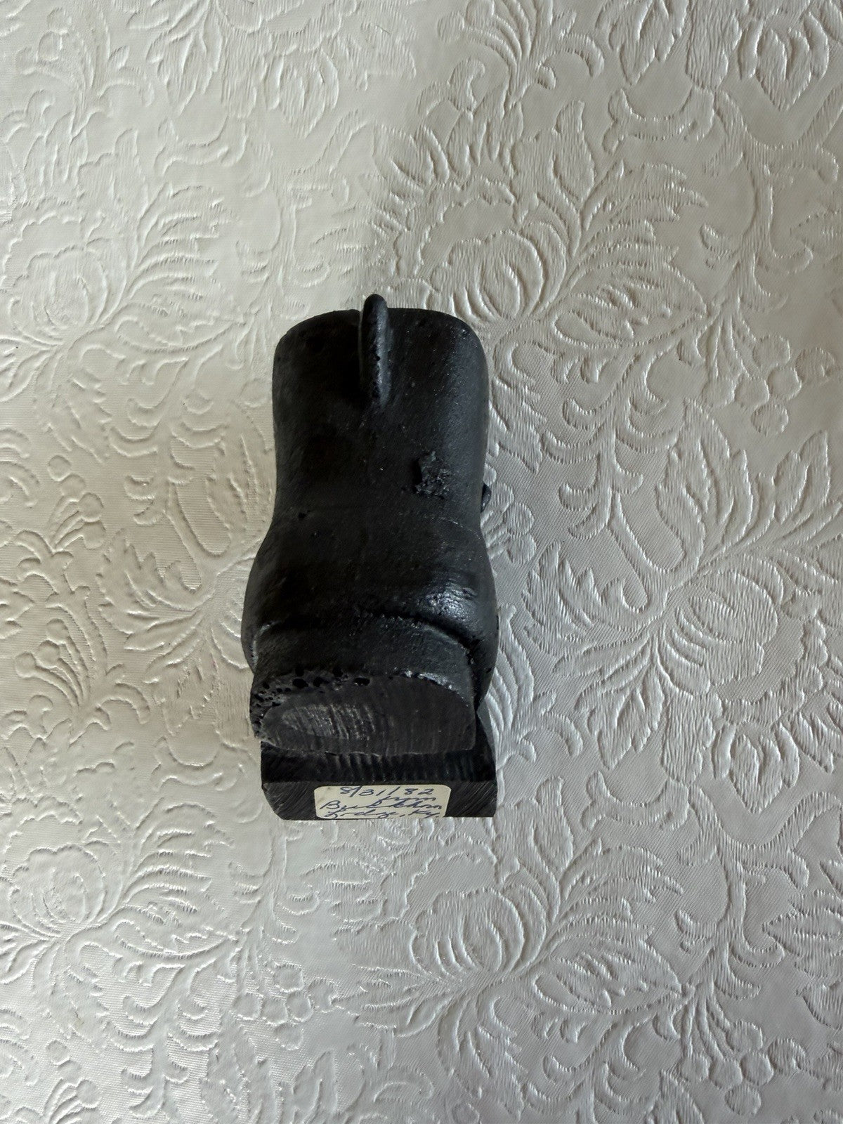 Vintage Cast Iron Boot Planter Trinket Dish Souvenir Buckhorn Lodge KY 1982
