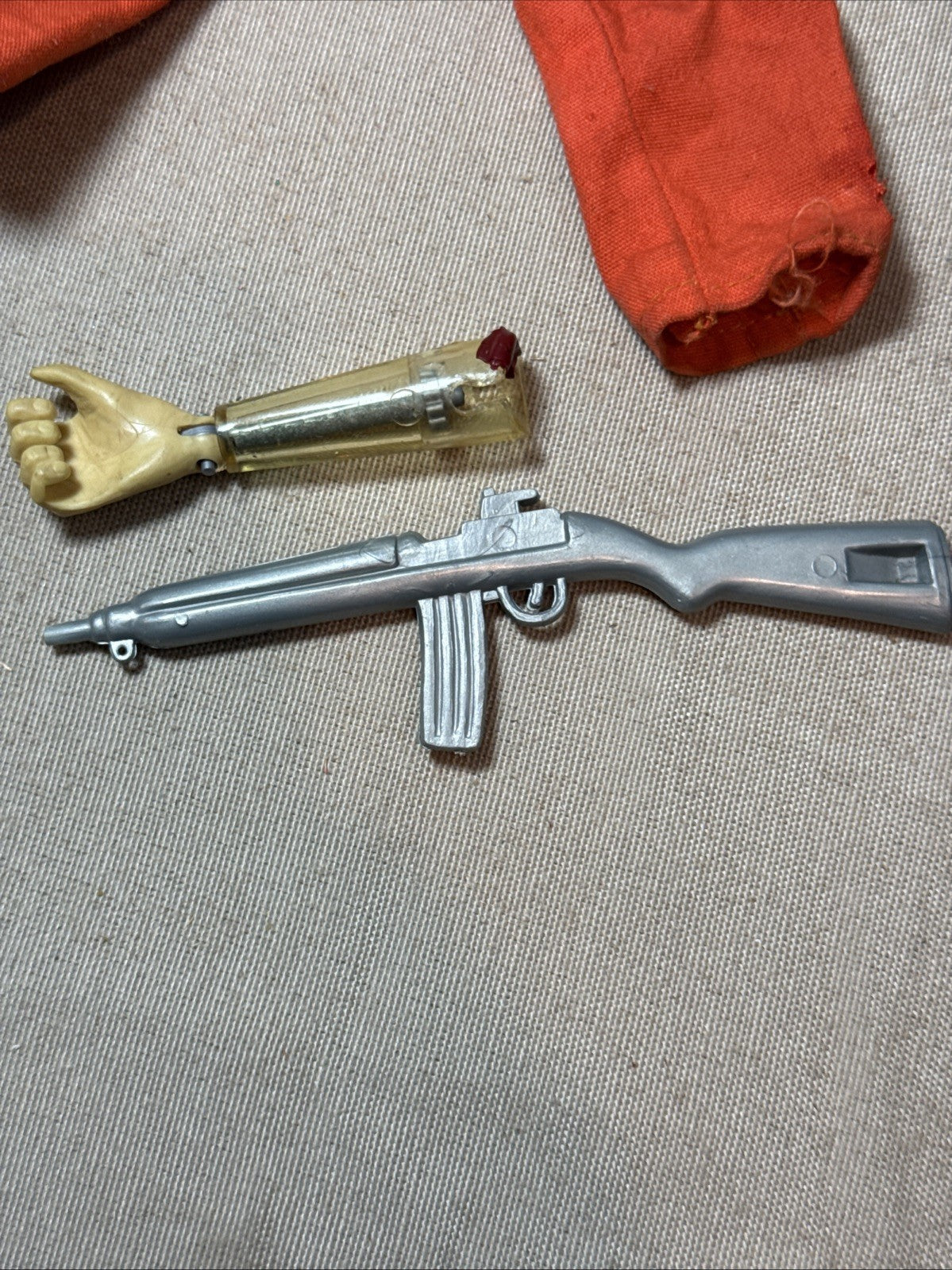 Vintage GI Joe with Accessories for 12" Figures  Clothes Shoes Atomic Man Arm