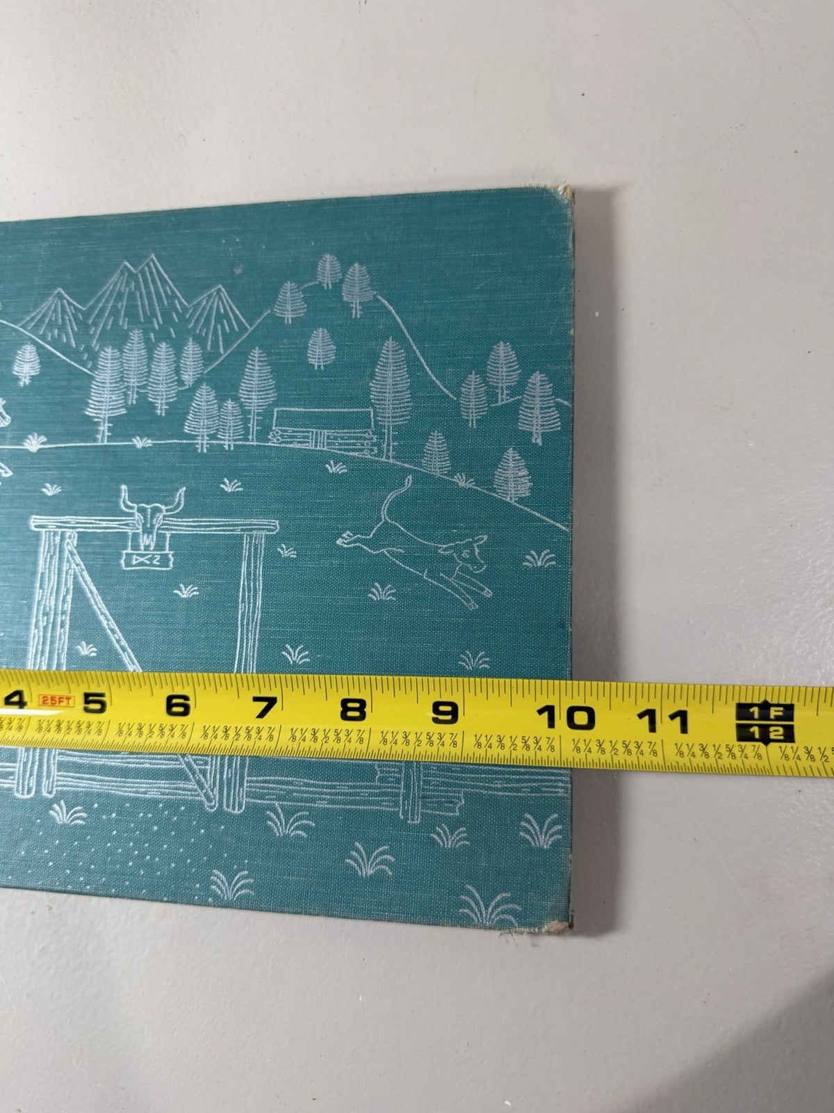 1959 The Cowboy on the Ranch Louise Lee Floethe Richard Floethe Illustrated Book