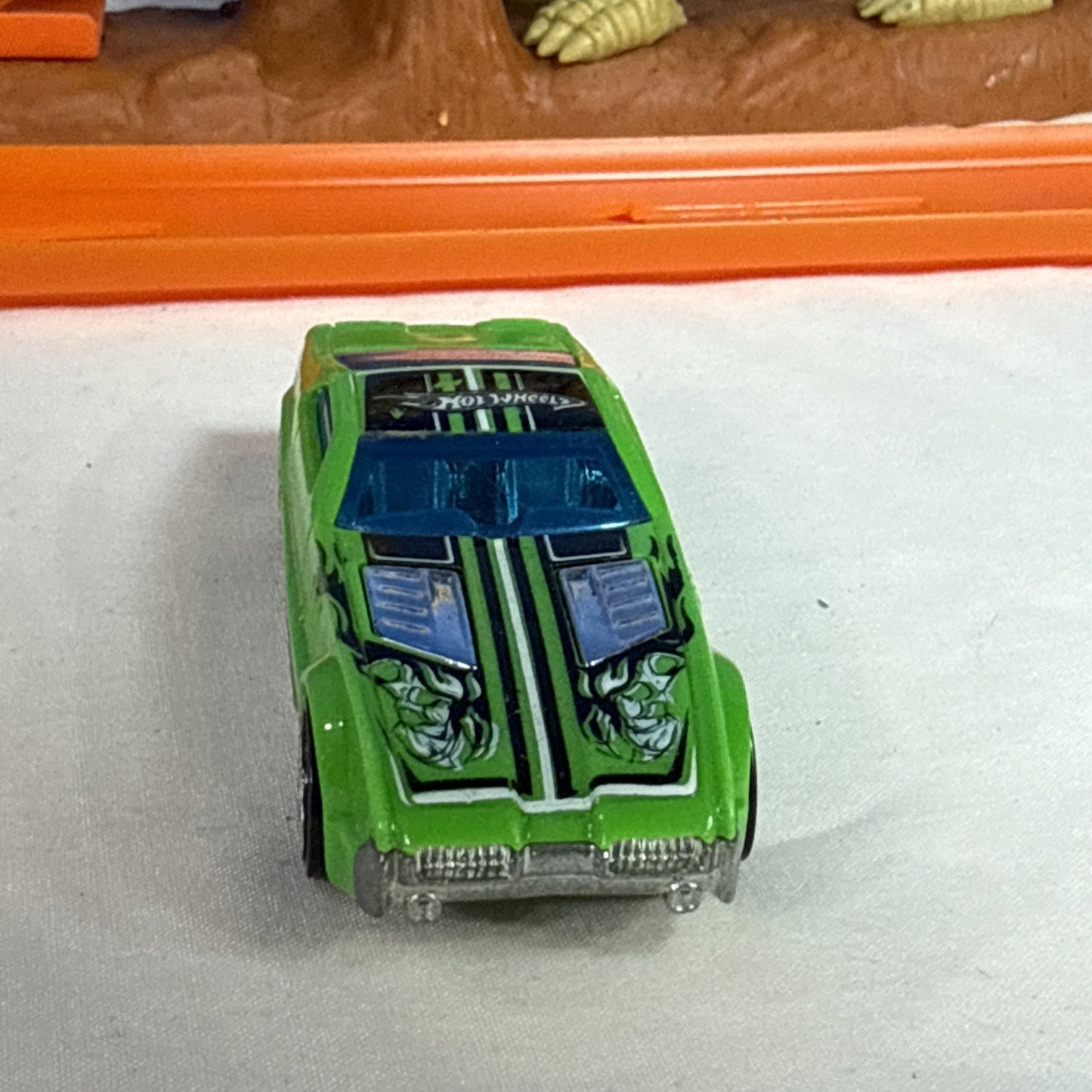 Hot Wheels Trick Tracks Tail Bash Playset Complete Instructions Ad Card Set of 2