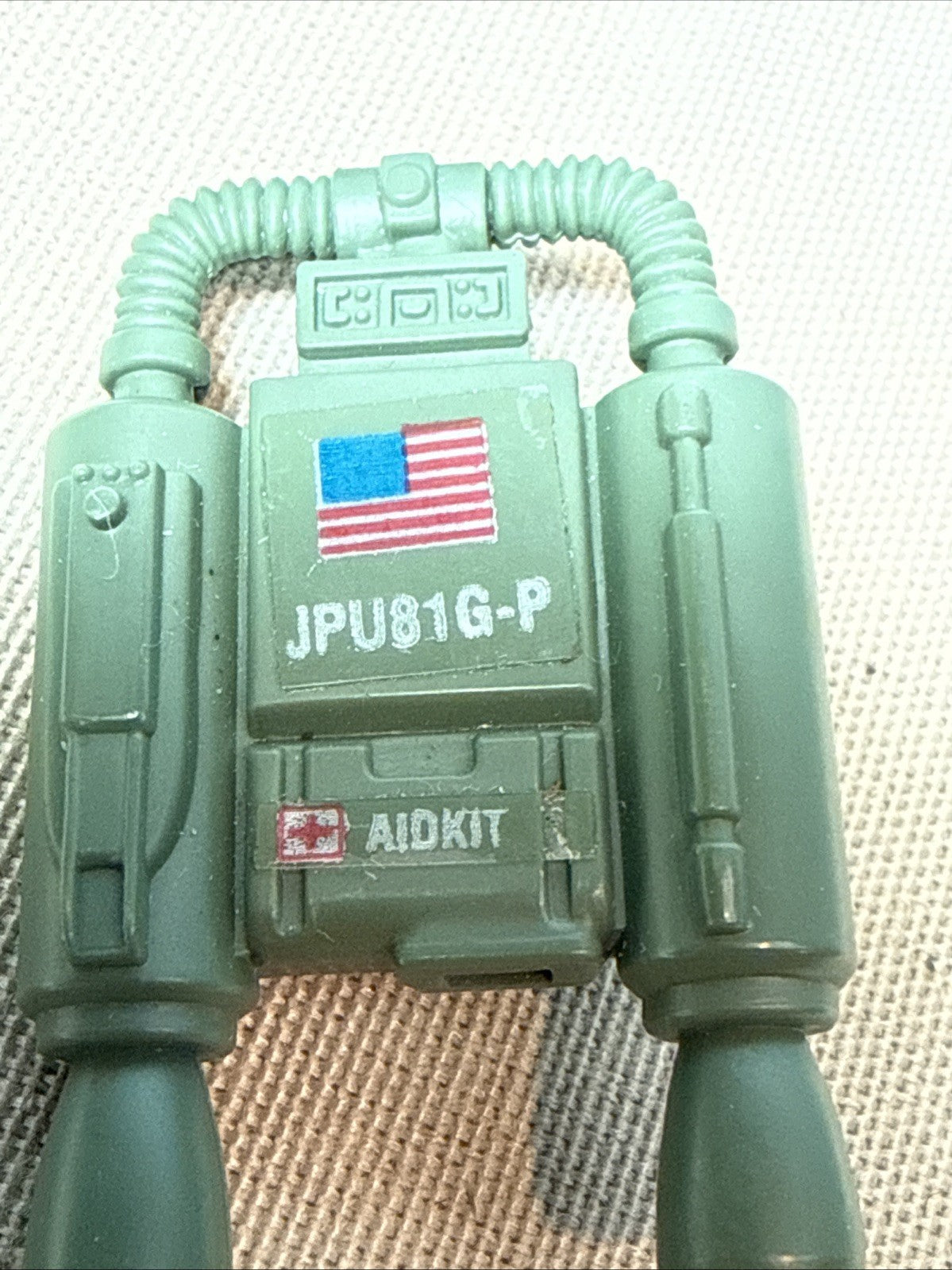 Vintage 1982 GI Joe JUMP Jet Pack Fuel Pack Engine Parts ARAH Hasbro Incomplete