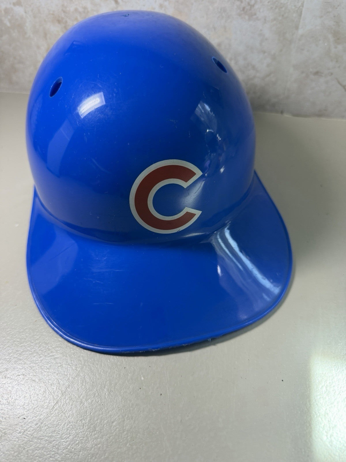 Vintage Chicago Cubs Hat Lot 3 MLB Baseball Cap Plastic Helmet Beanie Fan Gear
