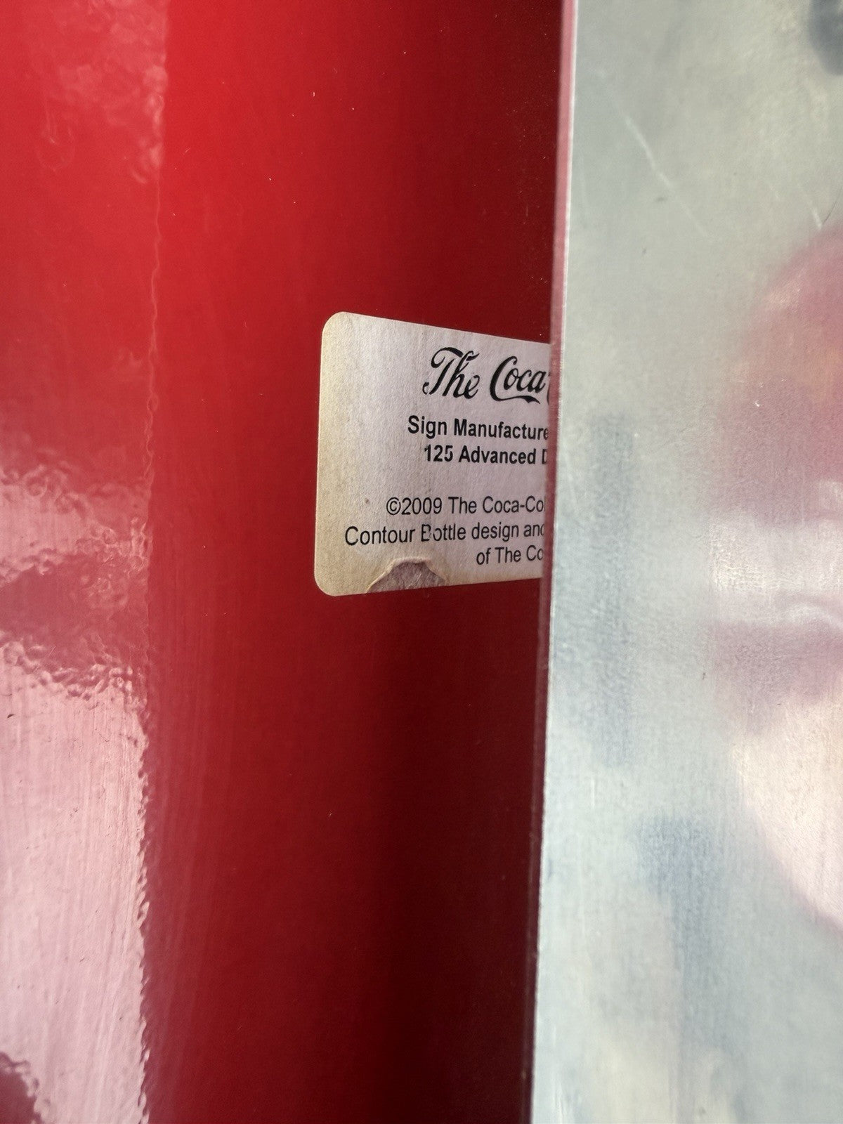Coke Collectible 12" Button Commercial Soda Machine 2009 Manufactured by Hanover