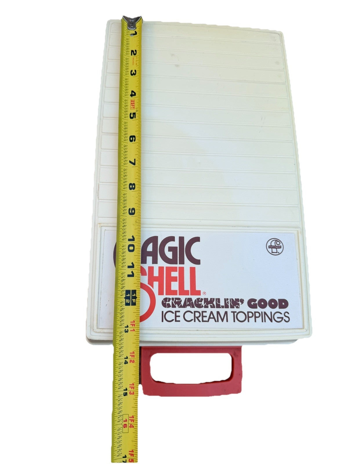 Rare Vintage Magic Shell Ice Cream Topper Cooler Chest Display 1980s