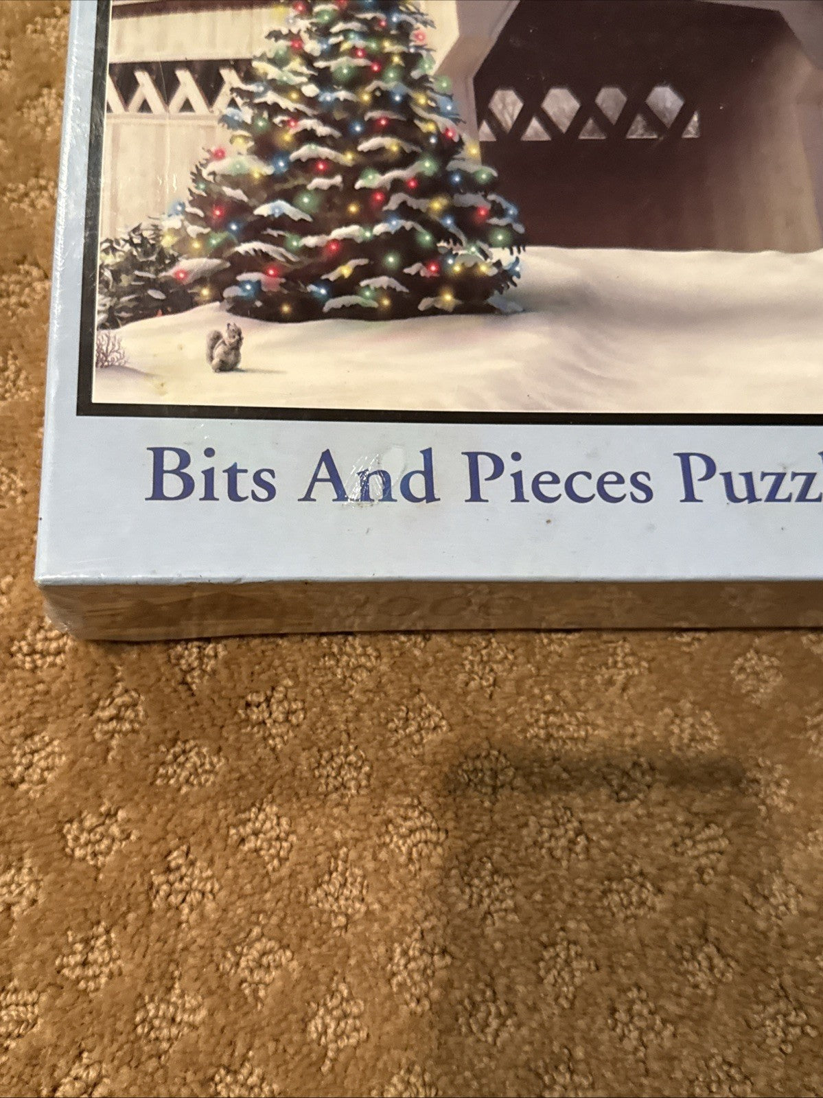 Vintage Christmas Jigsaw Puzzles Set of 5 Schmidt Bits Pieces Hallmark Santa 3D