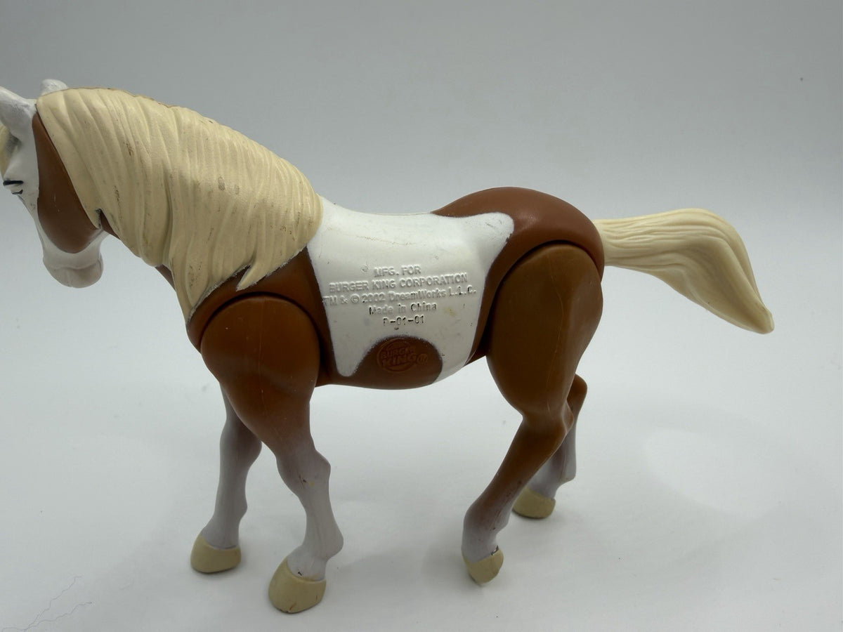 DreamWorks Spirit Stallion Cimarron Burger King Horse Figures Toy Lot 4 Vintage