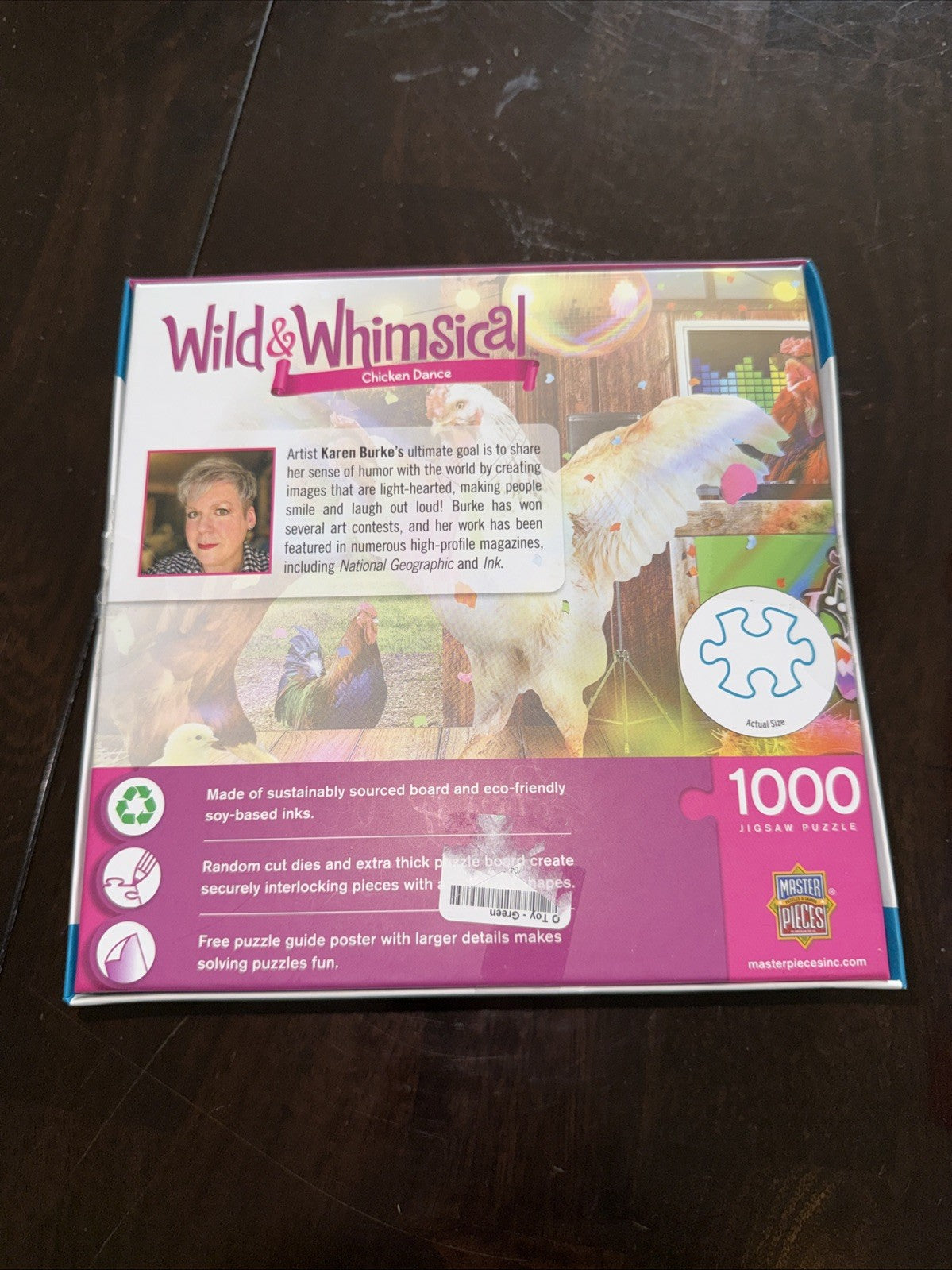 MasterPieces Jigsaw Puzzle Lot of 2 1000 pieces Wild Sweet Satisfaction